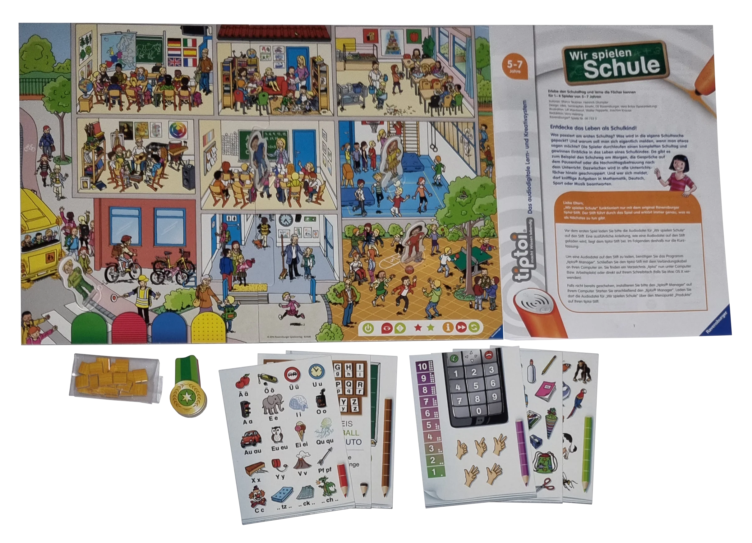 Ravensburger Tiptoi Wir spielen Schule 007332