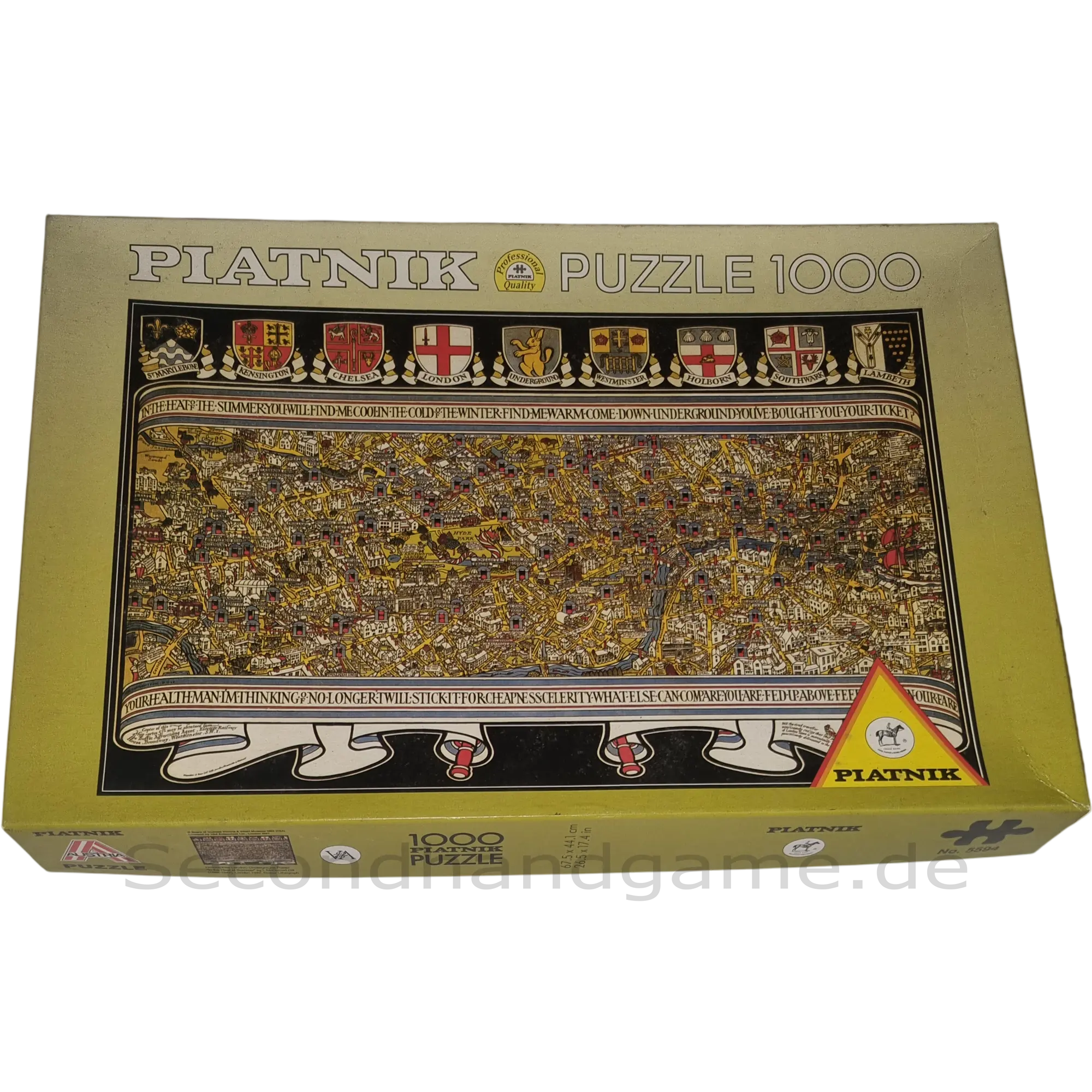 Piatnik Puzzle 1000 Teile 5594 Historisches London