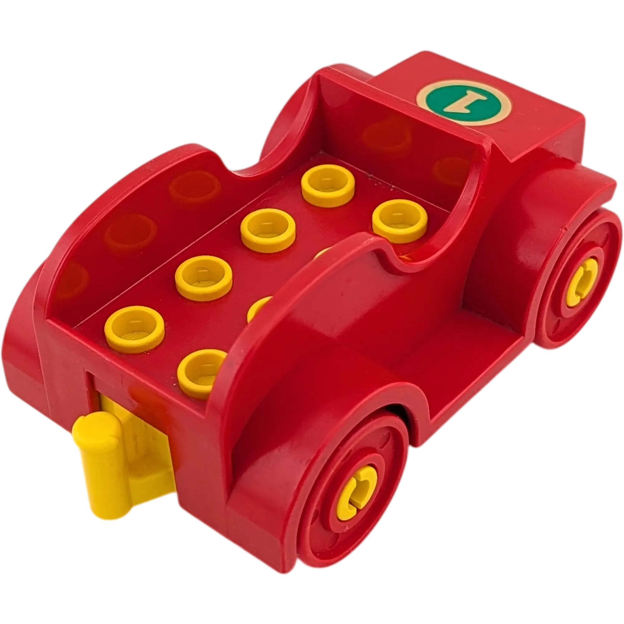 Lego Duplo Auto Rot Zahl Eins