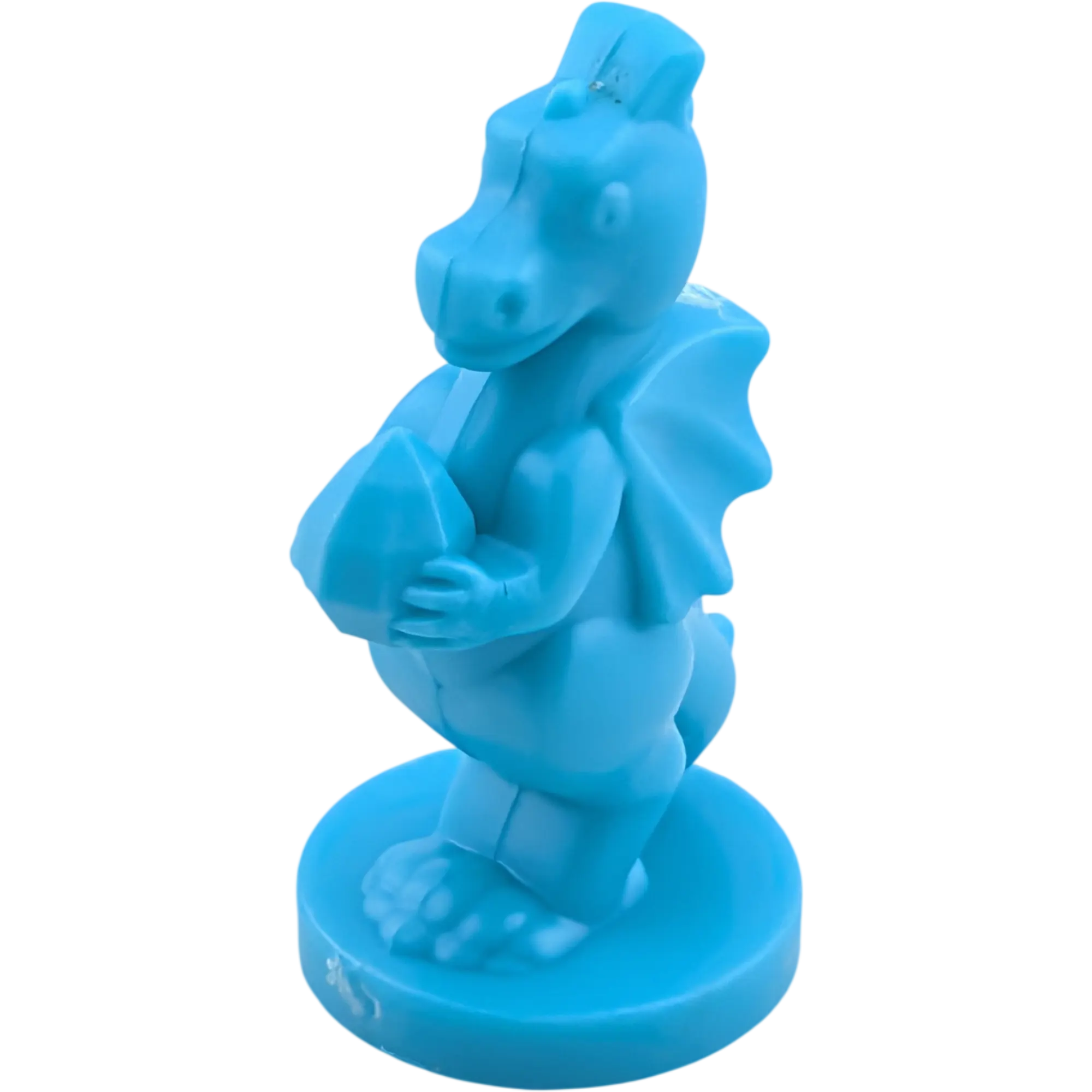 Kosmos Fluss der Drachen Ersatzteile Drachenfigur Hellblau mit Edelstein , Ansicht 2