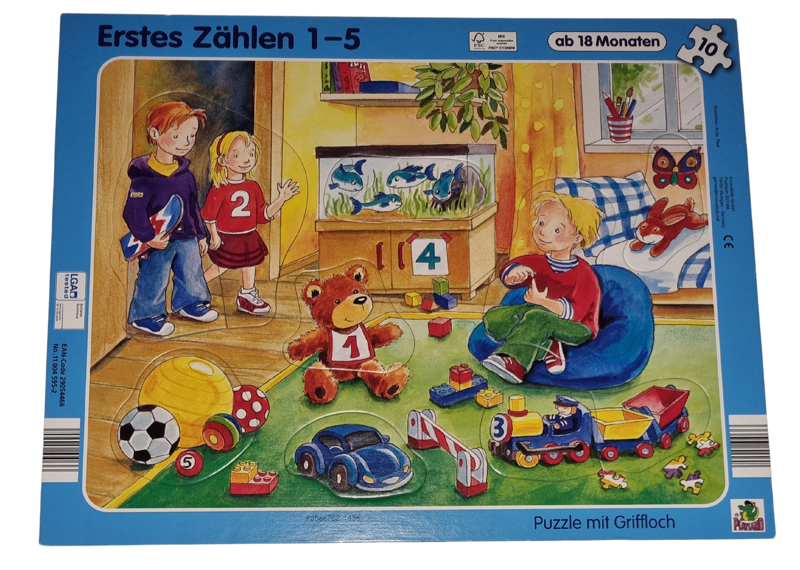 PUZZLE Aprende a Contar - 11,95 € - Brinquedos MundilarKasa