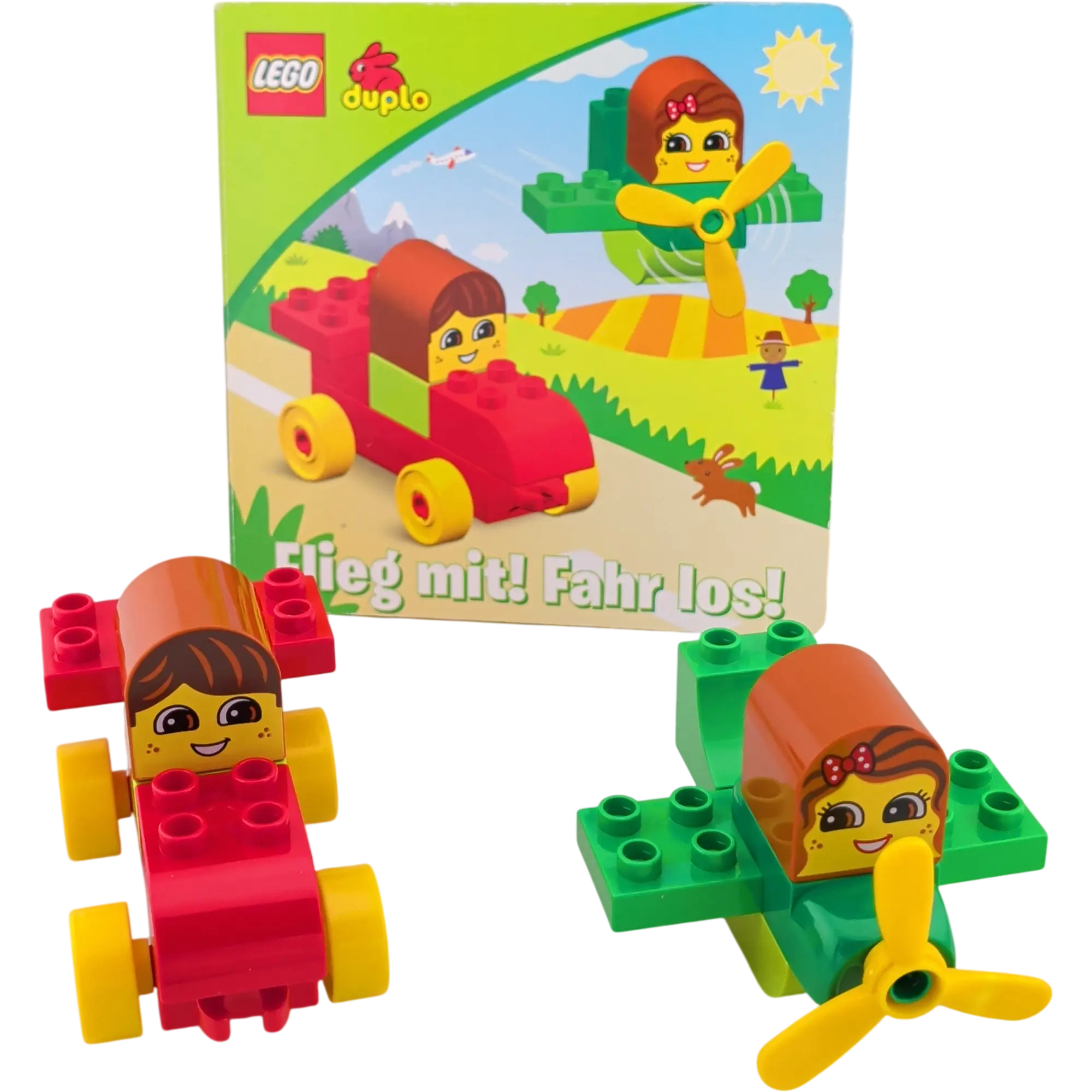 Lego Duplo Buch Flieg mit! Fahr los!