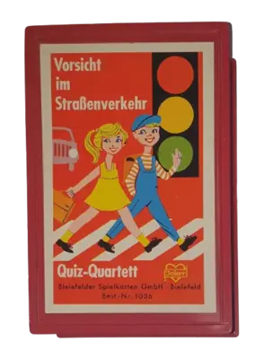 Bielefelder Spielkarten Vorsicht im Straßenverkehr Quiz-Quartett