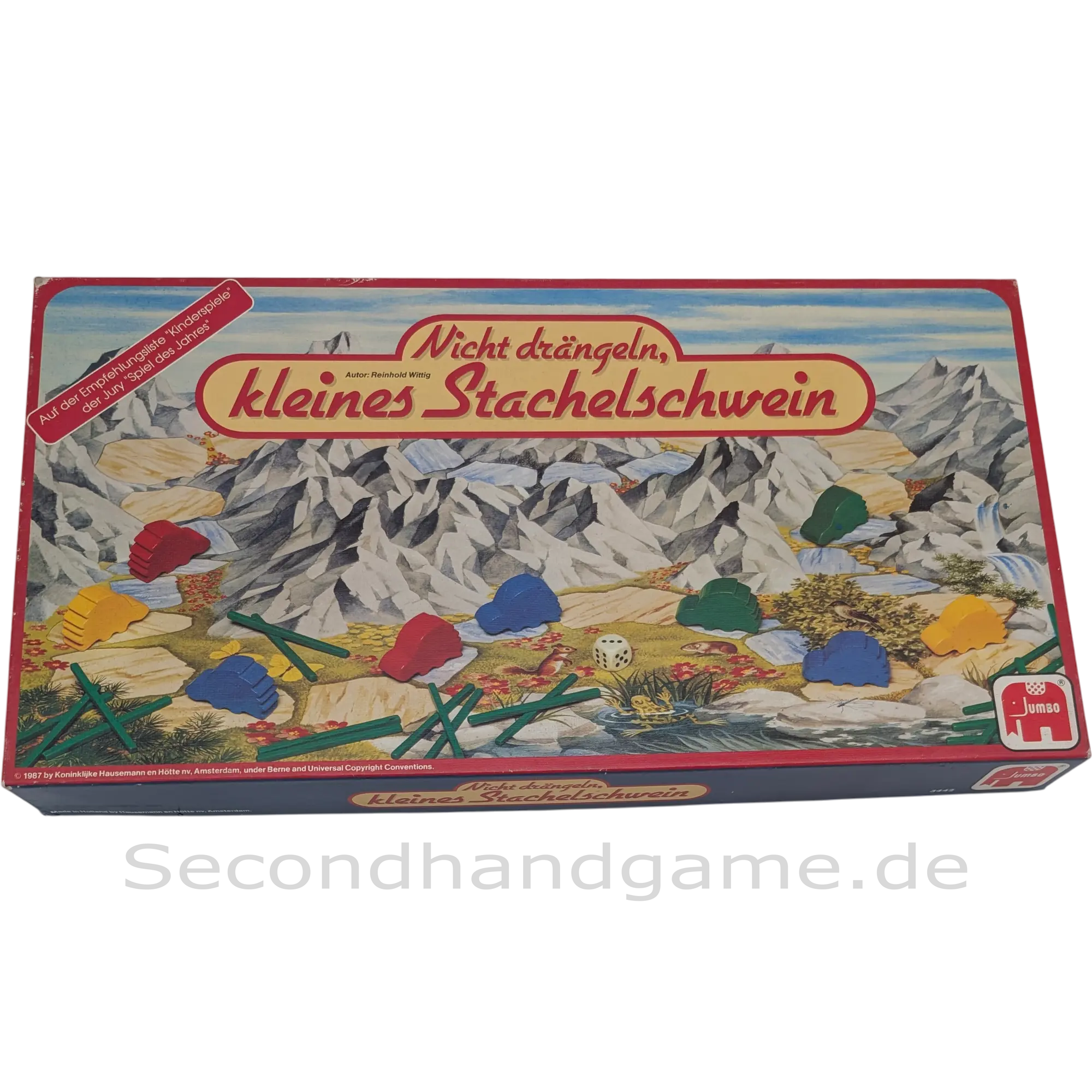 Jumbo Nicht drängeln, kleines Stachelschwein, ab 6 Jahren