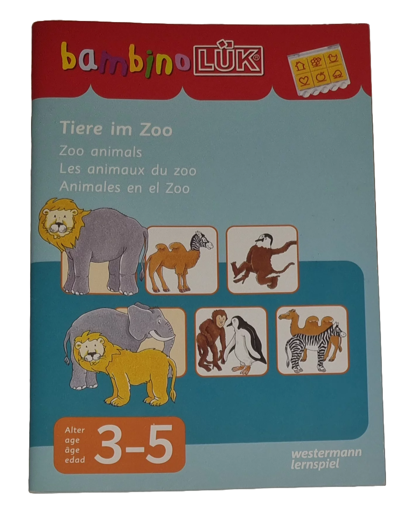 Bambino LÜK Tiere im Zoo