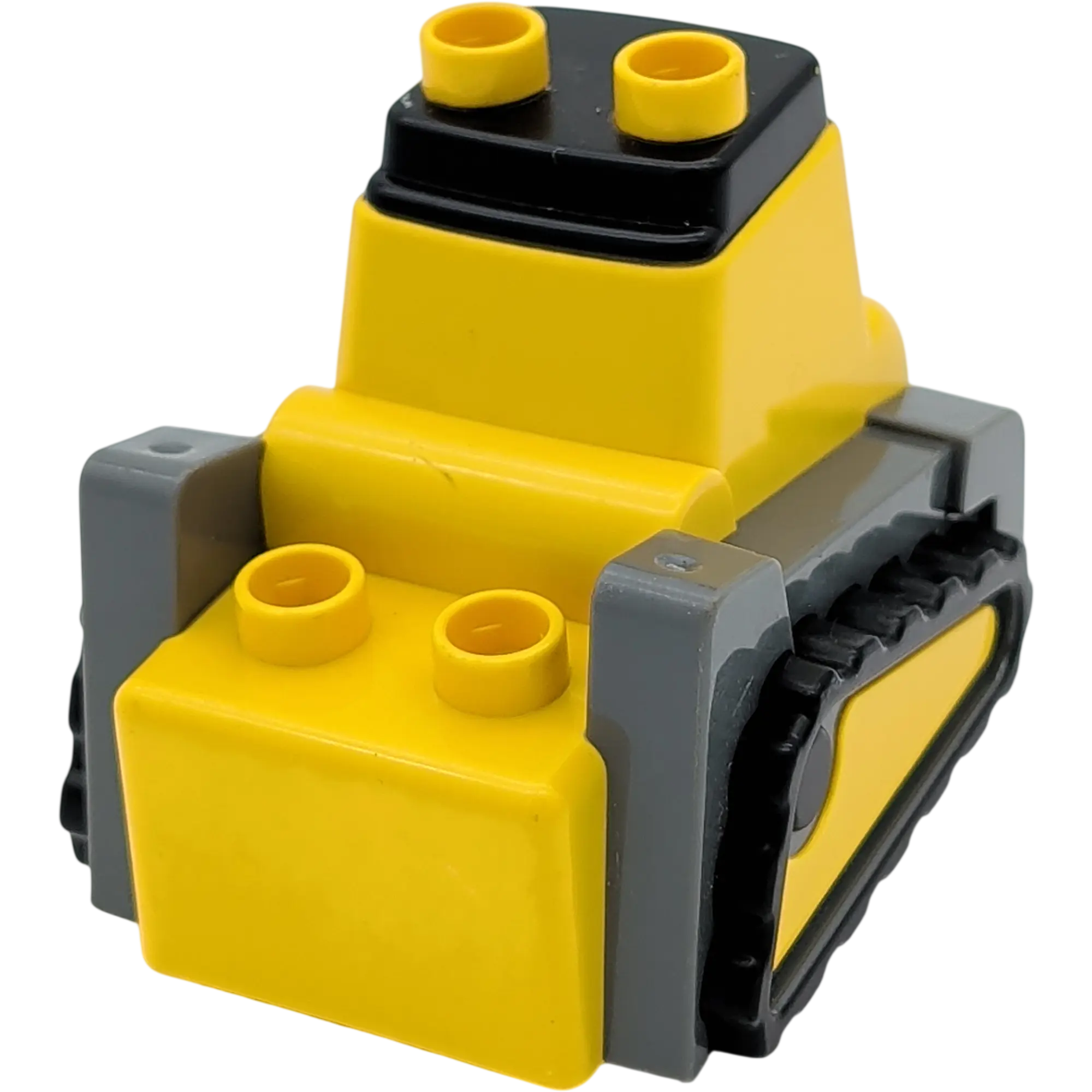 Lego Duplo Disney Cars Chassis Bulldozer gelb schwarz
