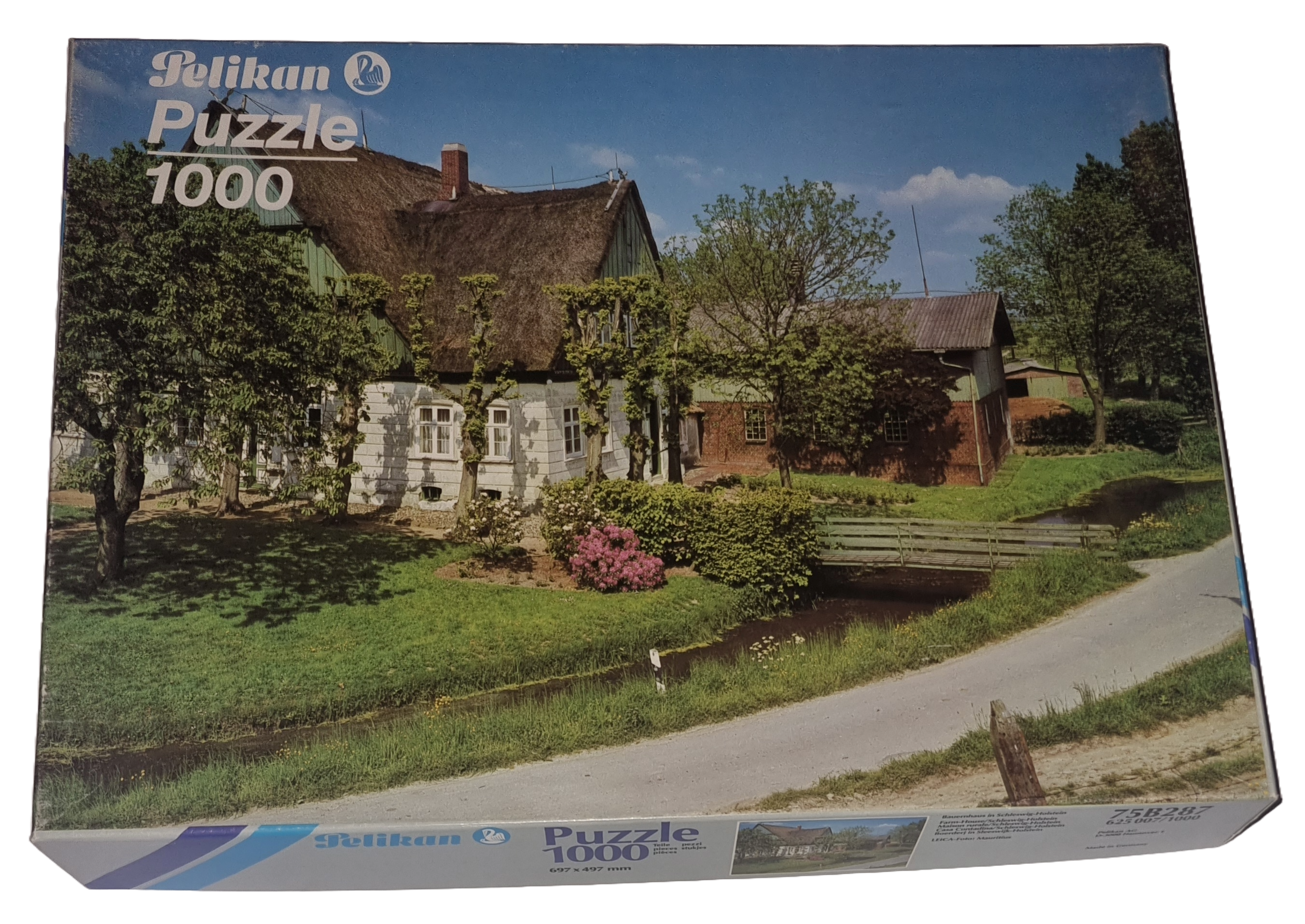 Pelikan Puzzle 1000 Teile 75B287 Bauernhaus in Schleswig-Holstein