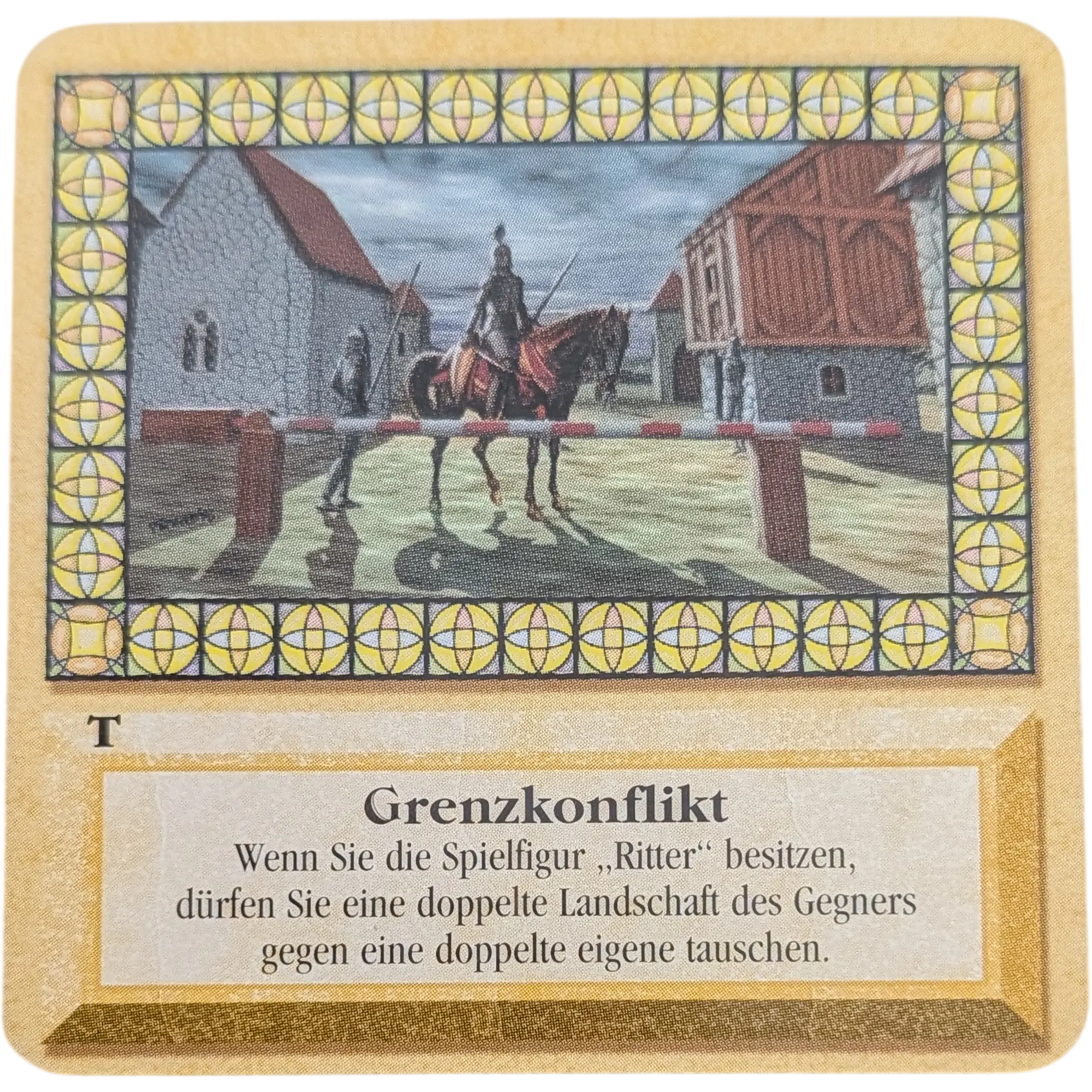 Kosmos Catan das Turnierset zum Kartenspiel Ersatzteile Karte Gold Grenzkonflikt