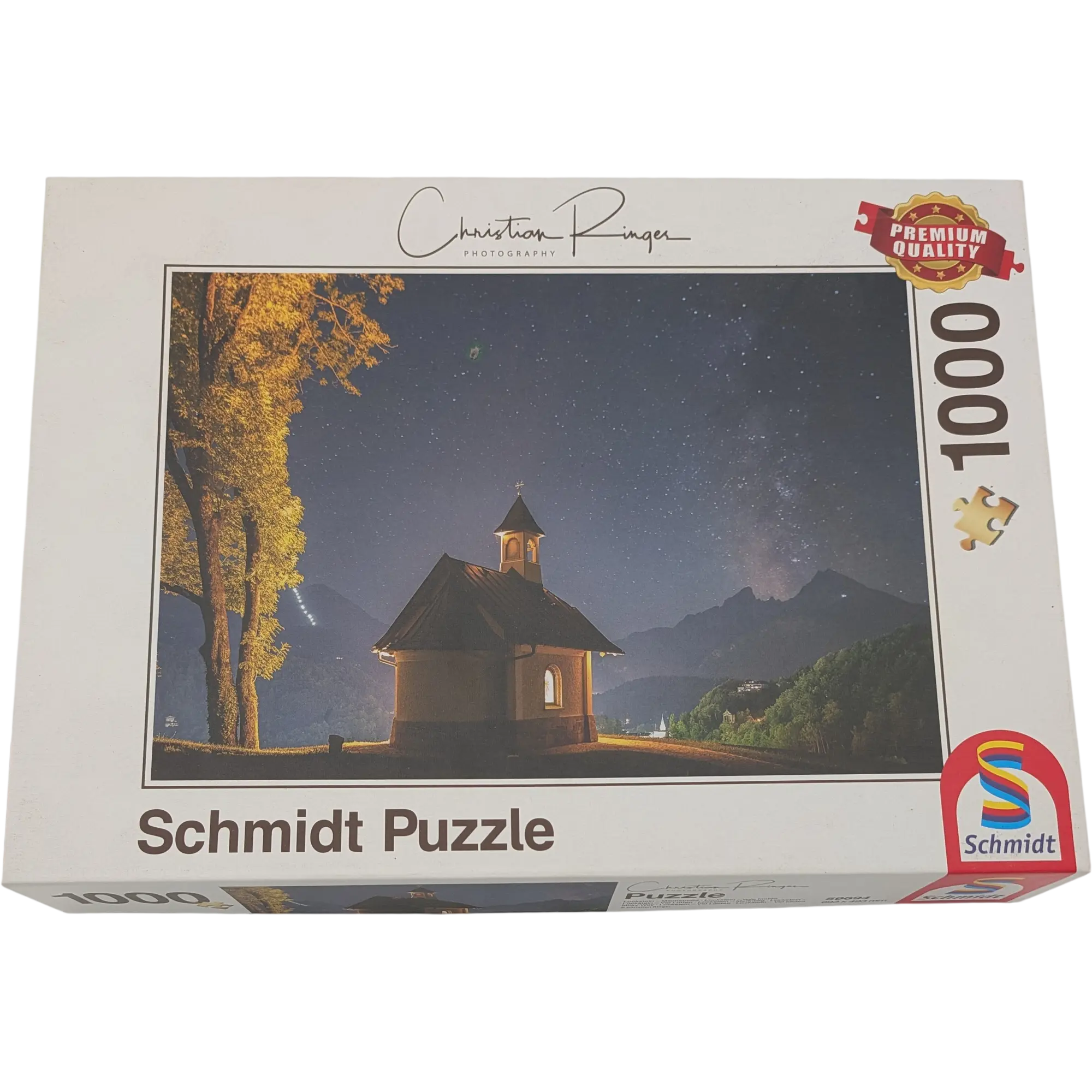 Schmidt Puzzle 1000 Teile 59694 Christian Ringer Lockstein - Milchstraße