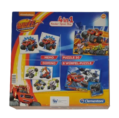 Clementoni 4in1 Kinder-Spiel-Box Blaze