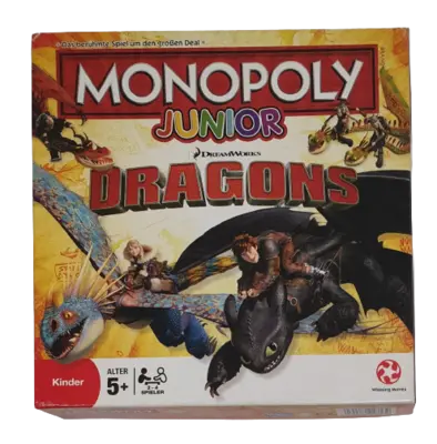 Winning Moves Monopoly Junior Dragons
