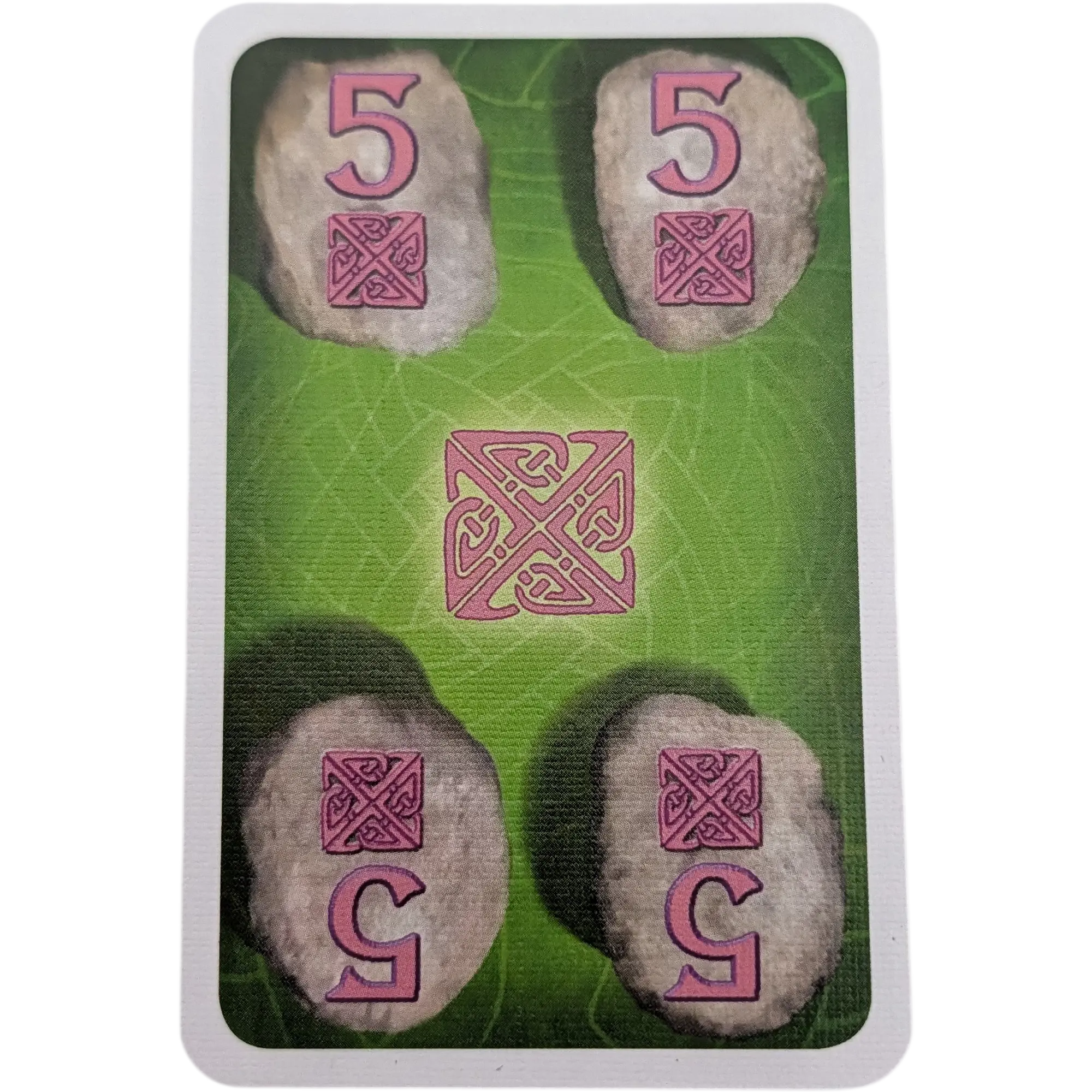 Kosmos Keltis der Weg der Steine Ersatzkarte Pink Farbsymbol Fünf
