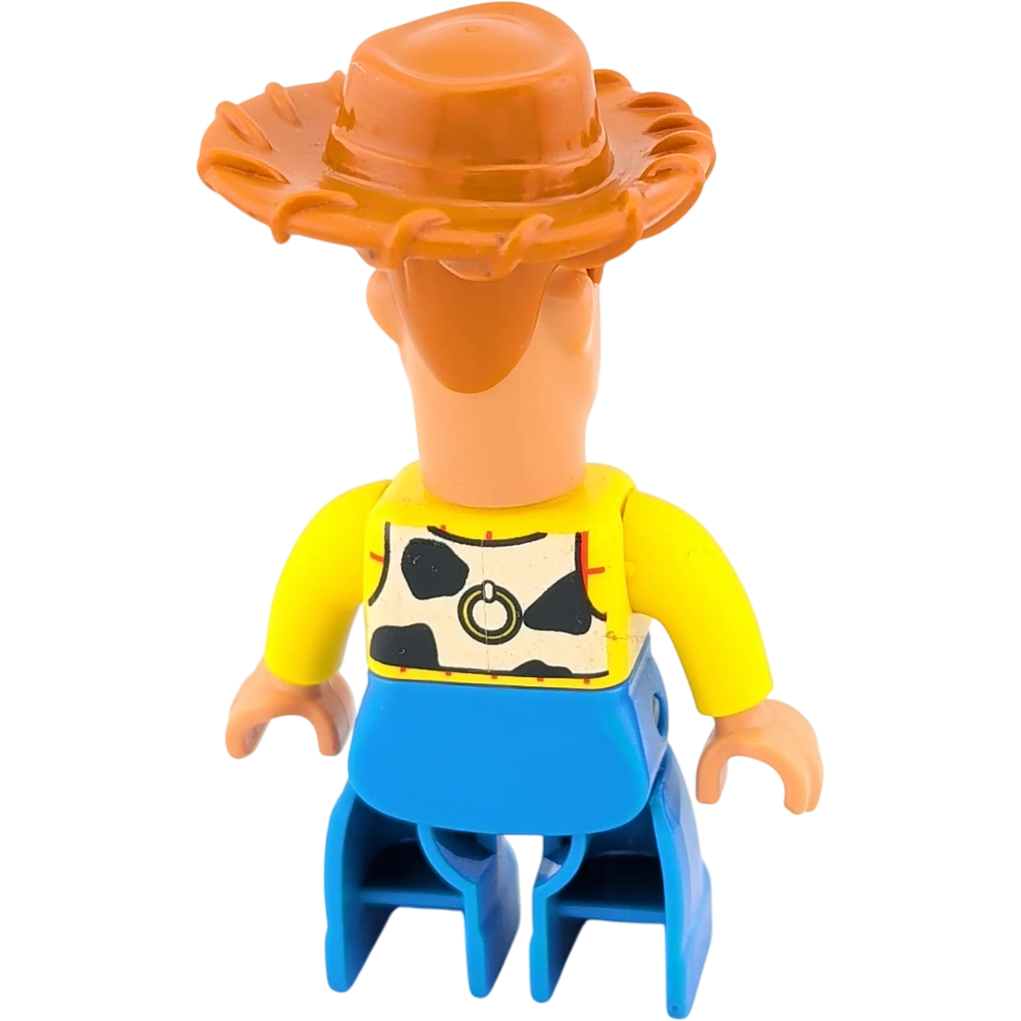 Lego Duplo 213J0 Mann Toy Story, Westen, Cowboy, Woody Toy Story Weste Kuhflecken, brauner Hut