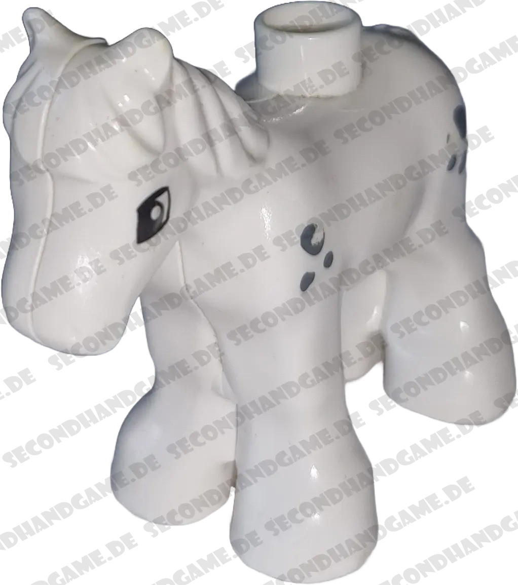 Lego Duplo Pony Fohlen Weiß 