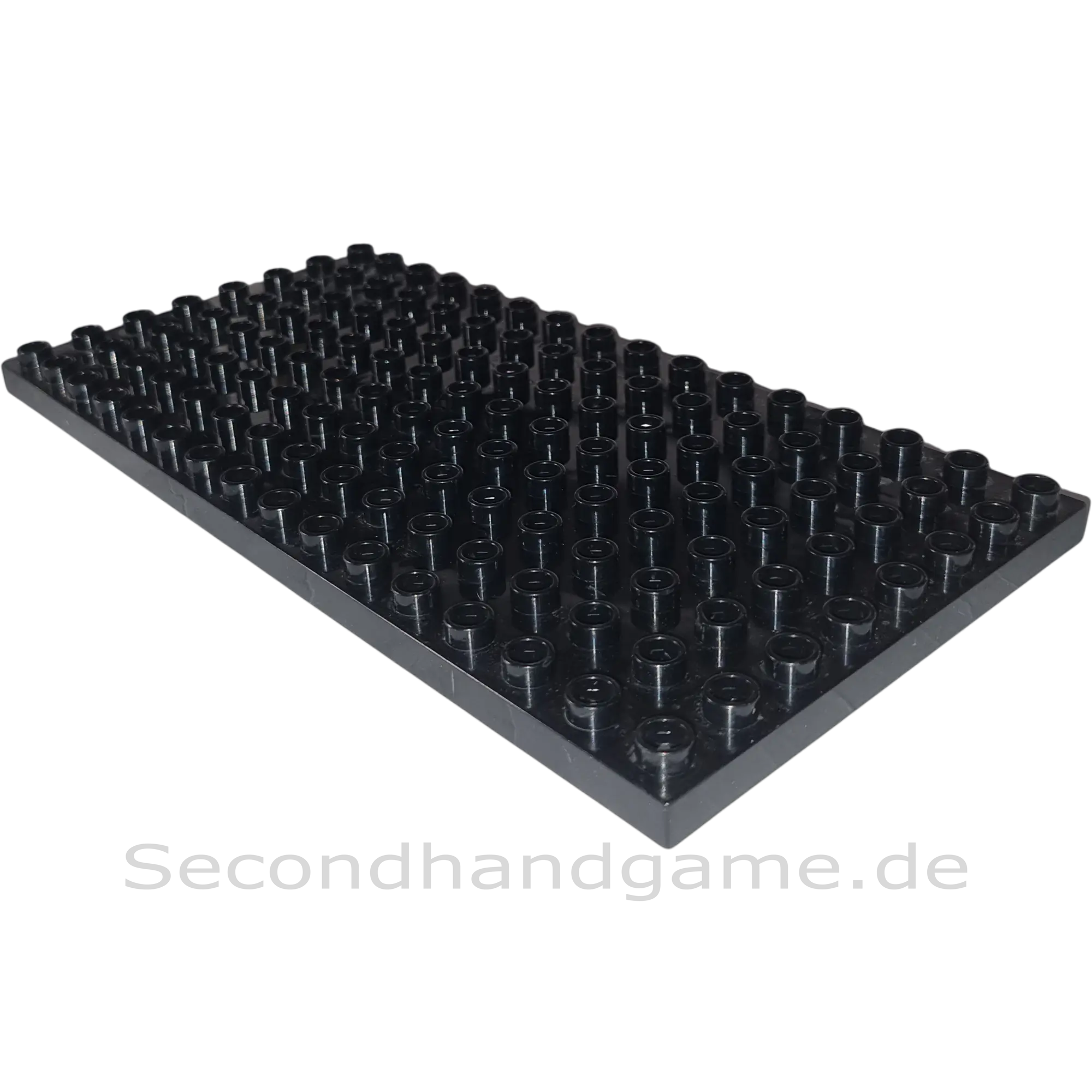Lego Duplo Platte 8x16 Schwarz Groß 61310