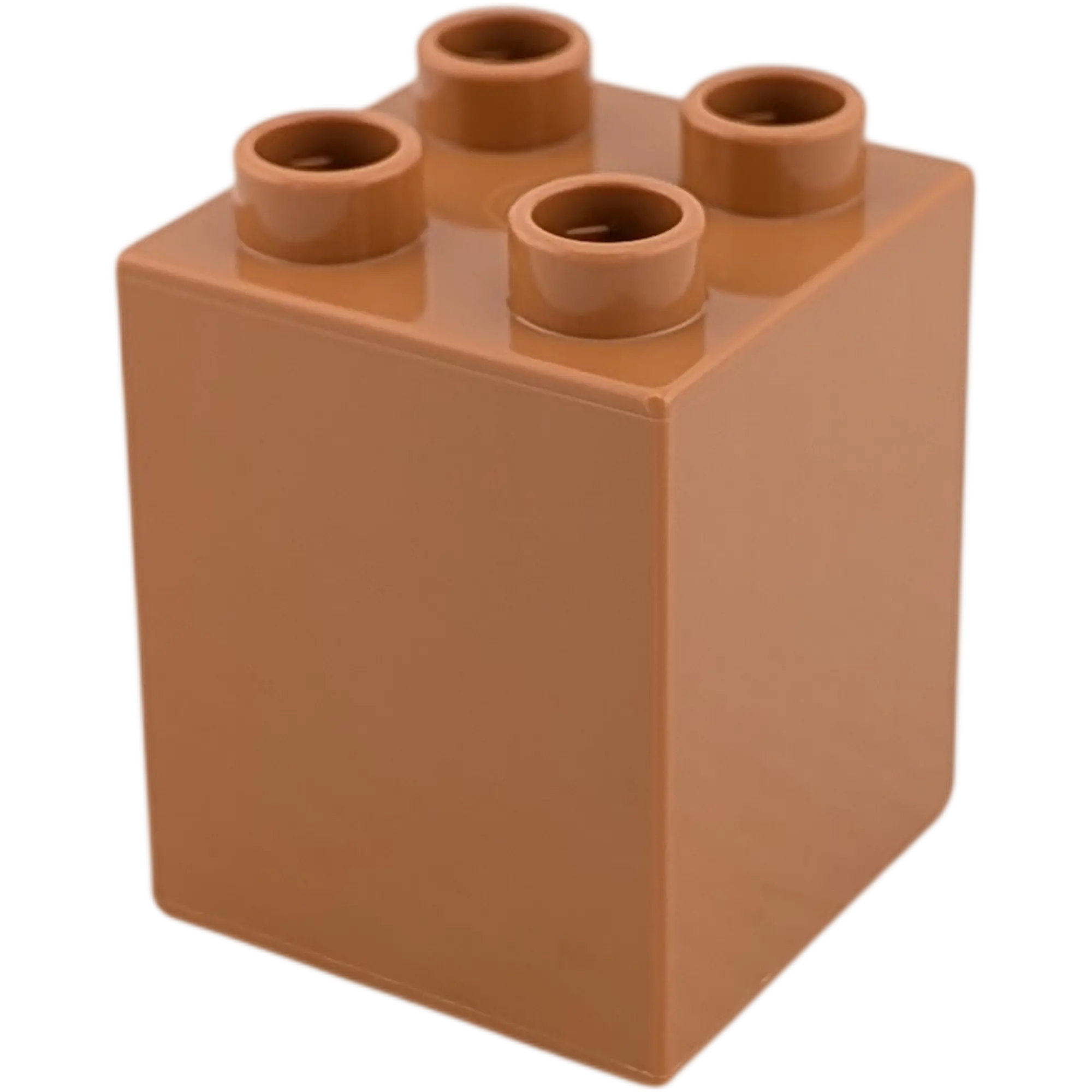 Lego Duplo 2x2x2 Doppelstein Mittelgrau