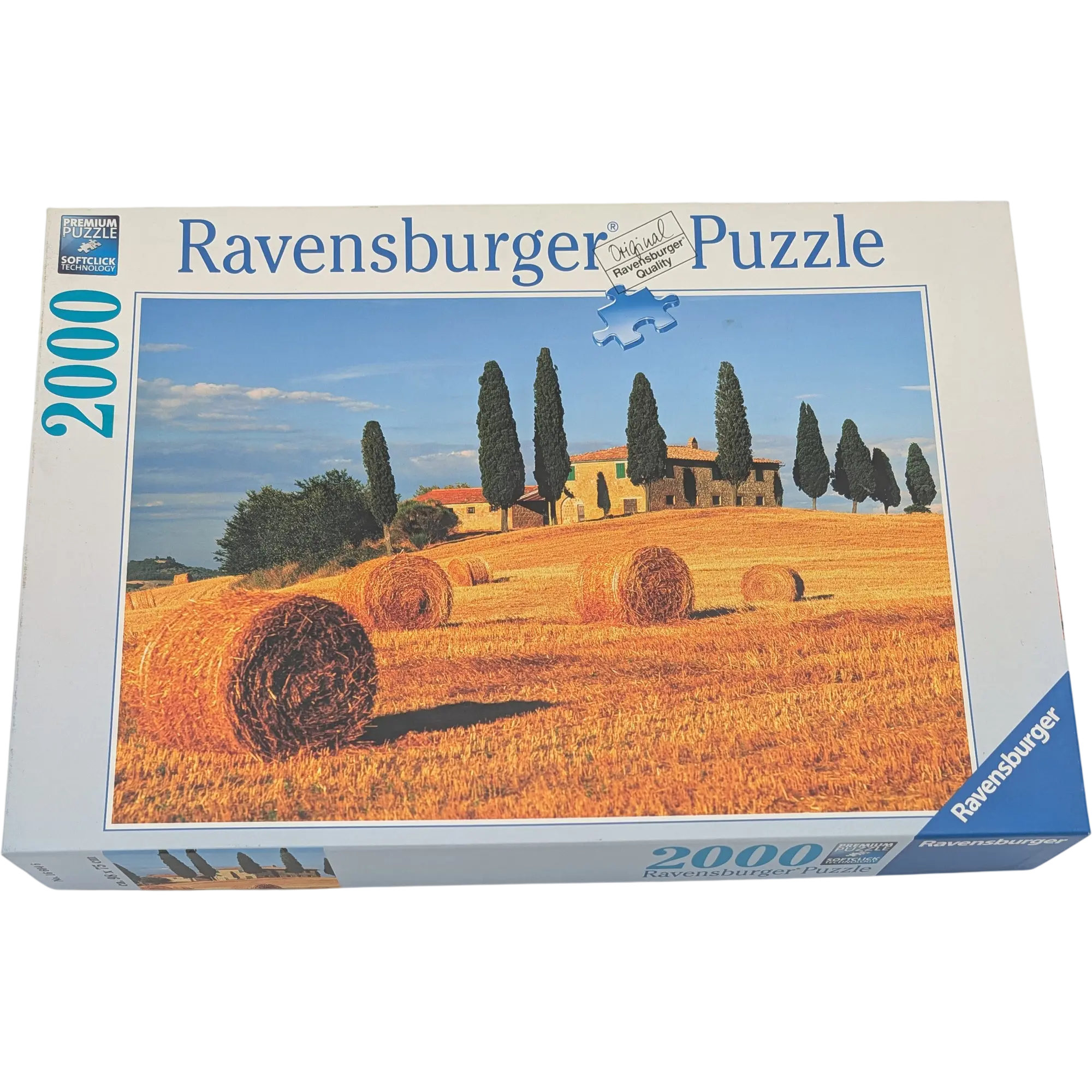 Ravensburger Puzzle 2000 Teile 166046 Toskanische Landschaft