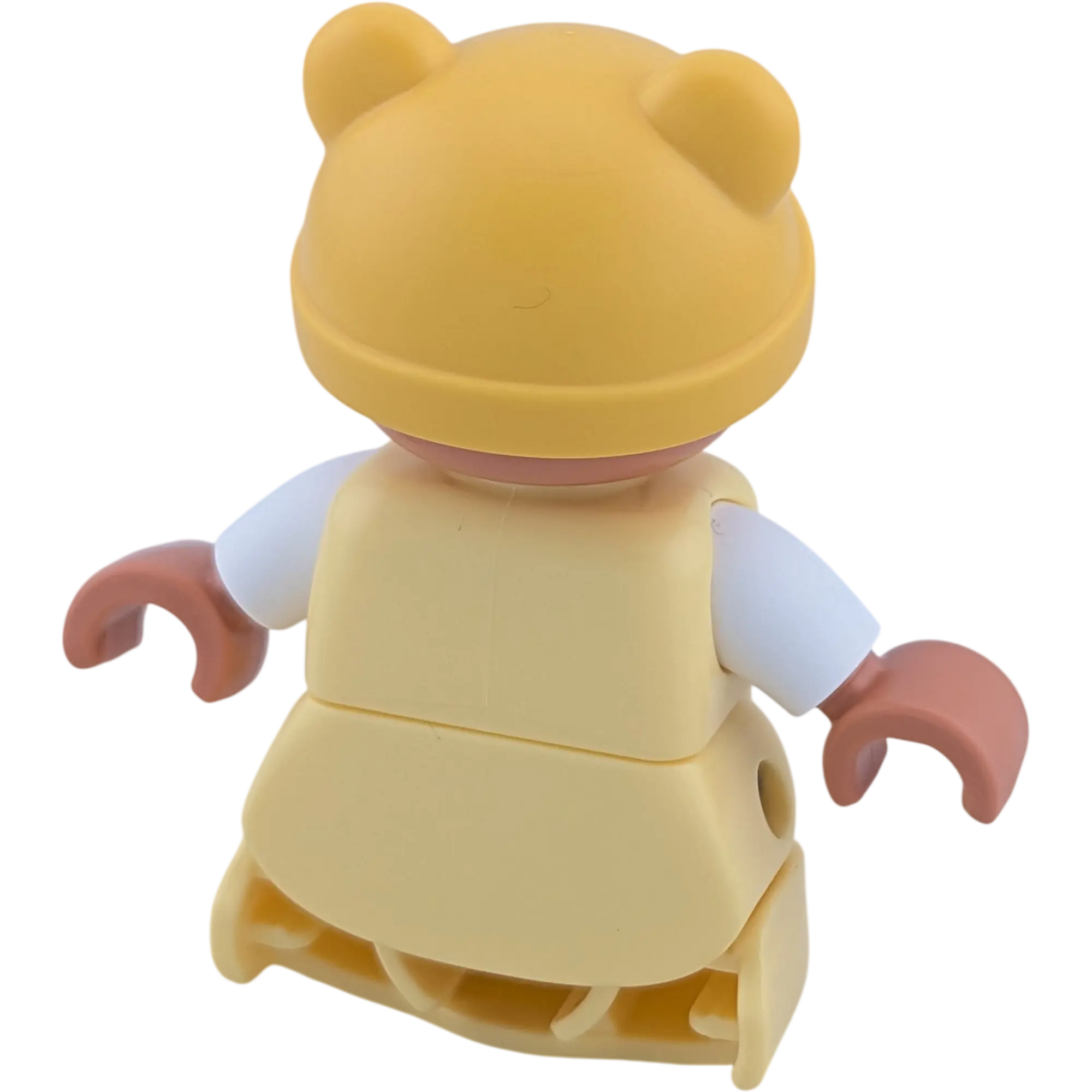 Lego Duplo Kind Baby mit gelben Schlafsack, gelber Mütze, Sommersprossen