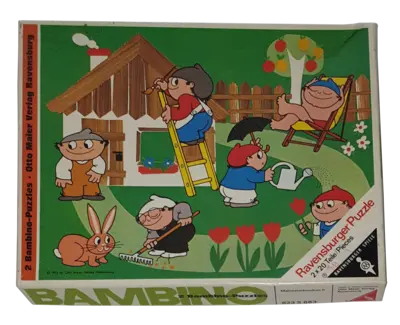 Ravensburger Puzzle 2 x 20 Teile Bambino-Puzzle Mainzelmännchen