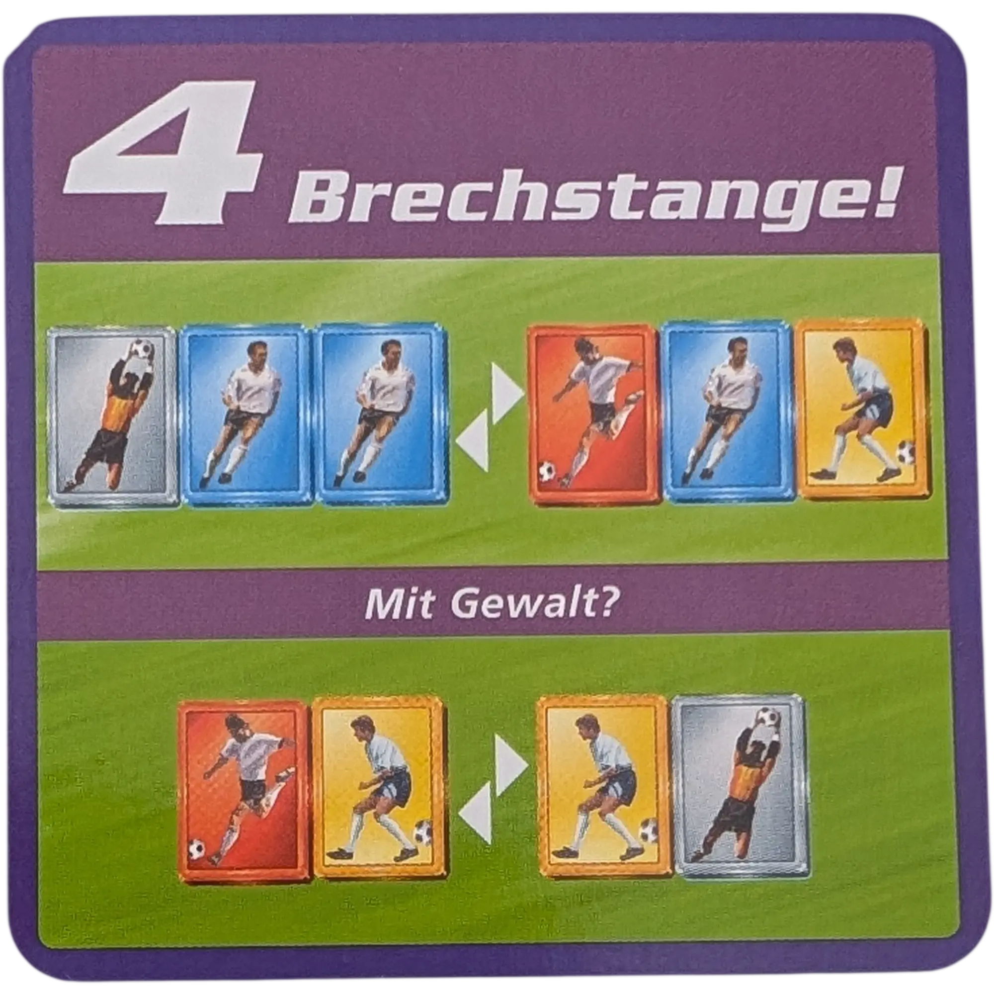 Kosmos Finale Ersatzteile Team Blau Taktikkarte Kampfstärke 4 Brechstange mit Gewalt?