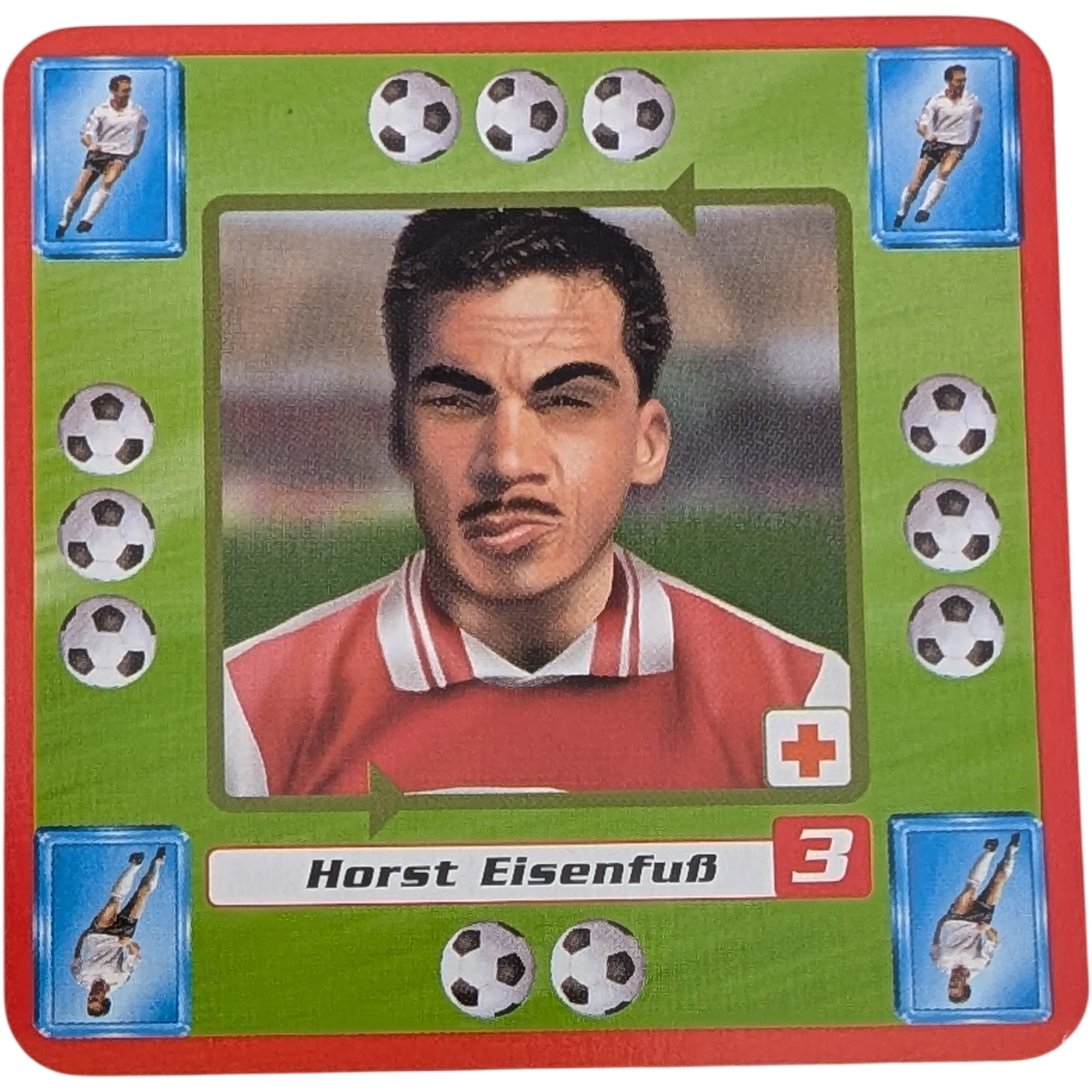 Kosmos Finale Ersatzteile Team Rot Mittelfeld Horst Eisenfuß 3