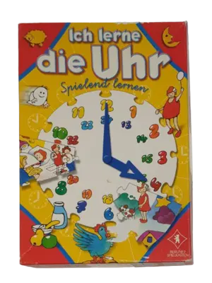 Berliner Spielkarten Ich lerne die Uhr