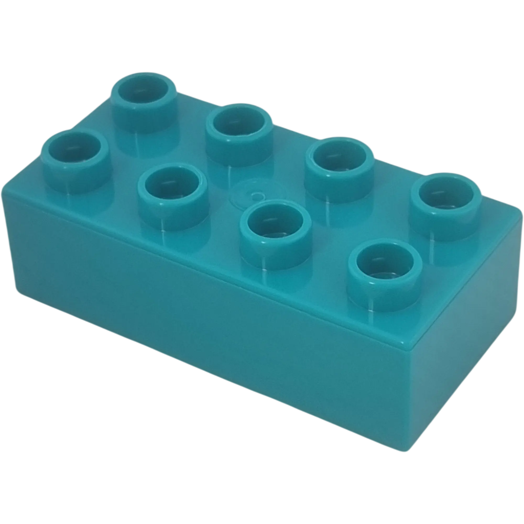 Lego Duplo 2x4 Baustein 3011 Türkis
