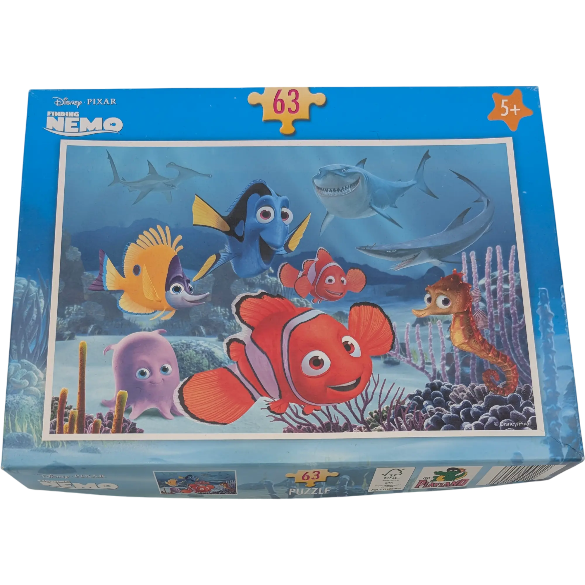 Playland Disney Pixar Findet Nemo Puzzle 63 Teile