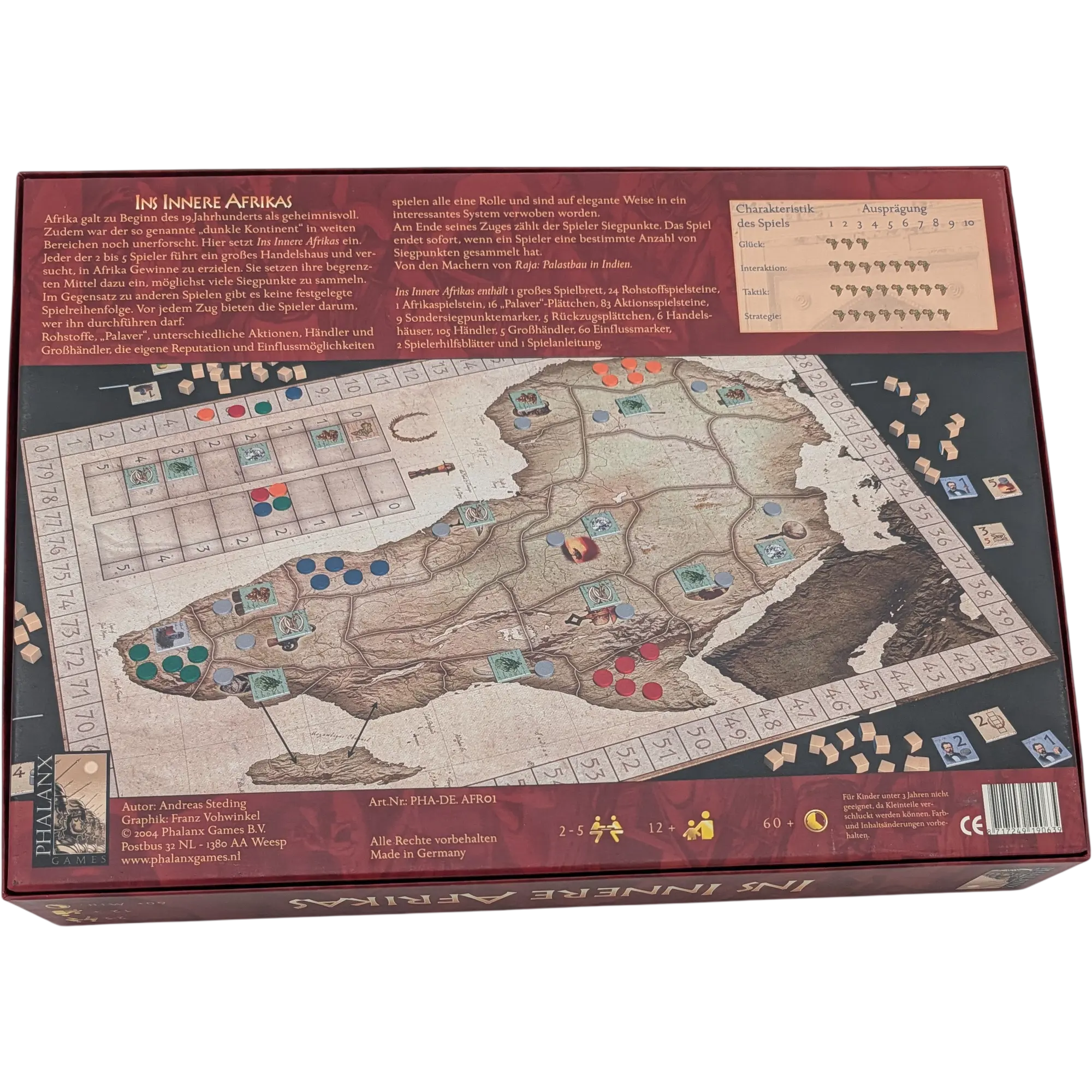 Phalanx Games Ins Innere Afrikas, Ansicht 2