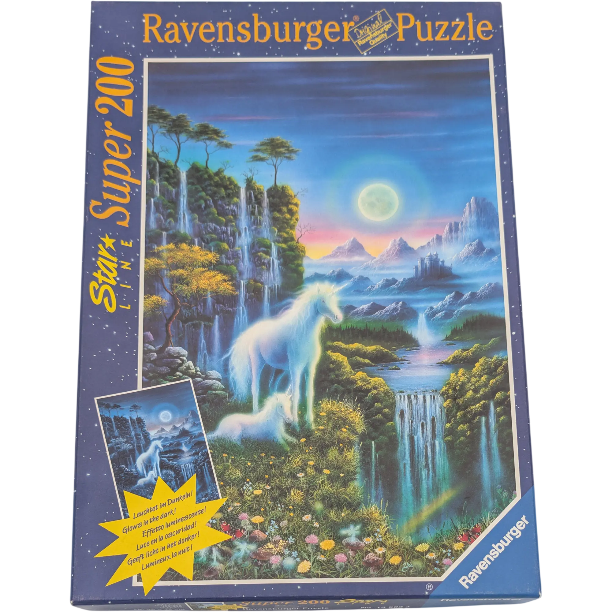Ravensburger Puzzle Star Line Enchanted Garden 200 XXL Teile 139033, ab 8 Jahren 1997