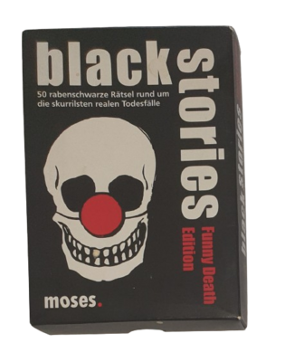 Moses Black Stories Funny Death Edition