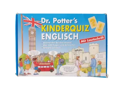 Dr. Potter's Kinderquiz Englisch mit Lautschrift