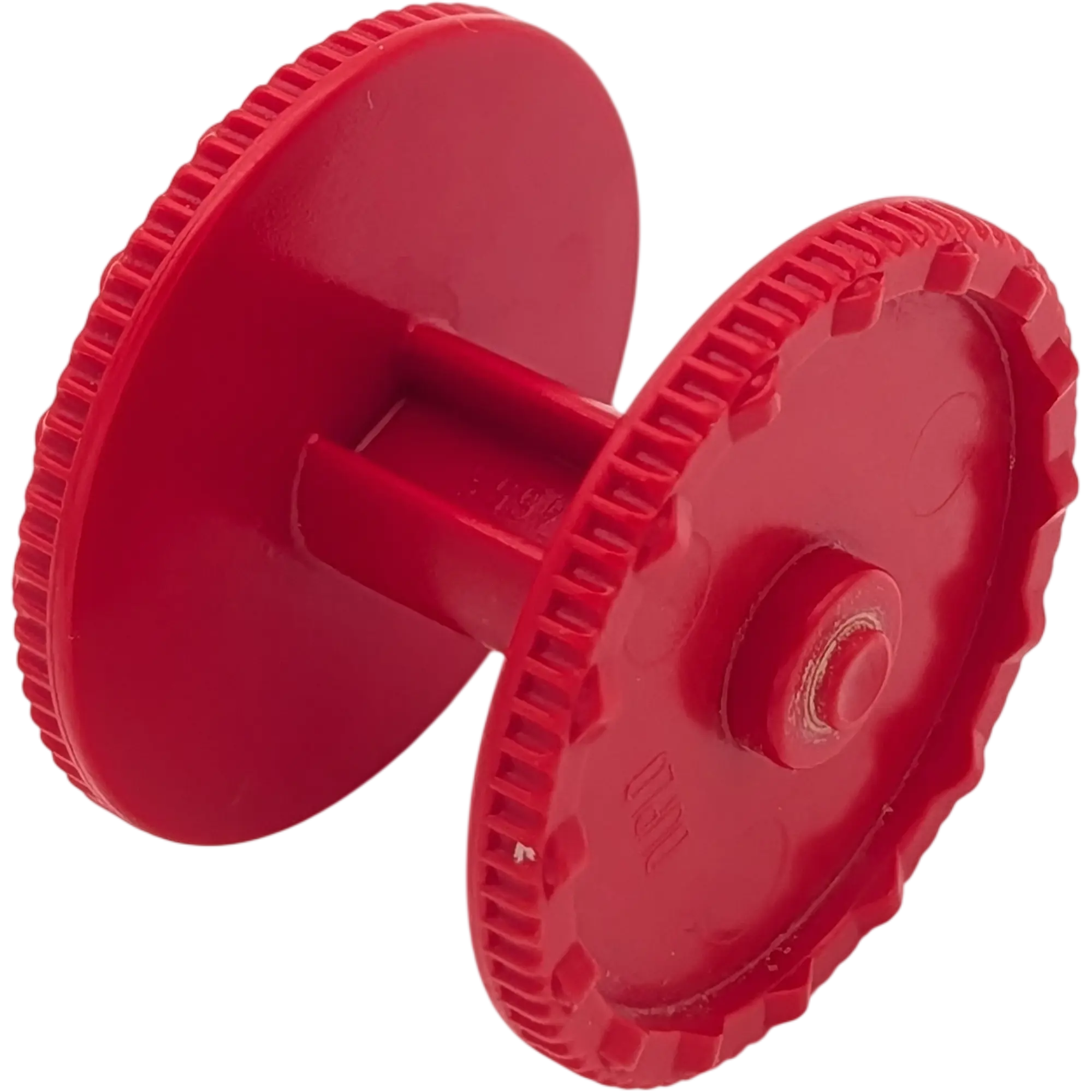 Lego Duplo Schnurrolle Rot Hantel, rote Trommel