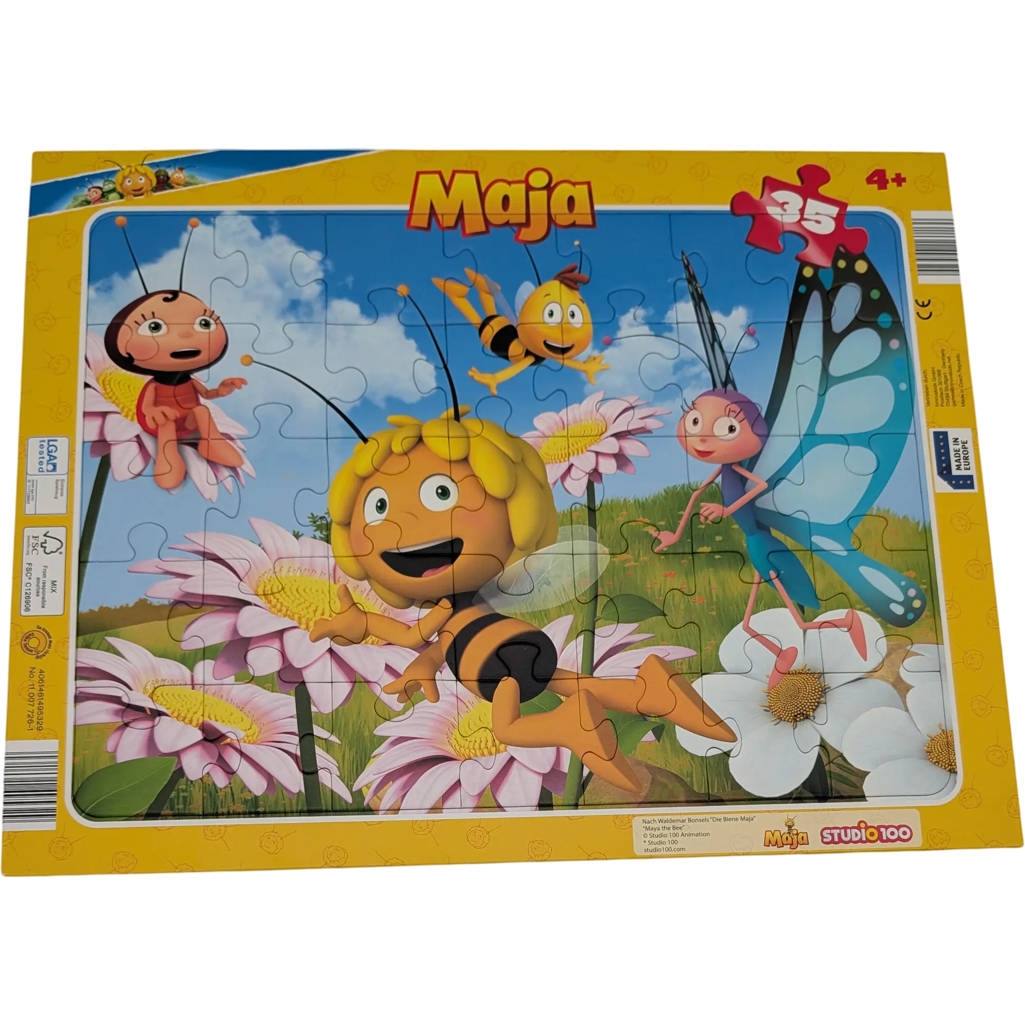 Studio 100 Rahmenpuzzle Biene Maja 35 Teile 