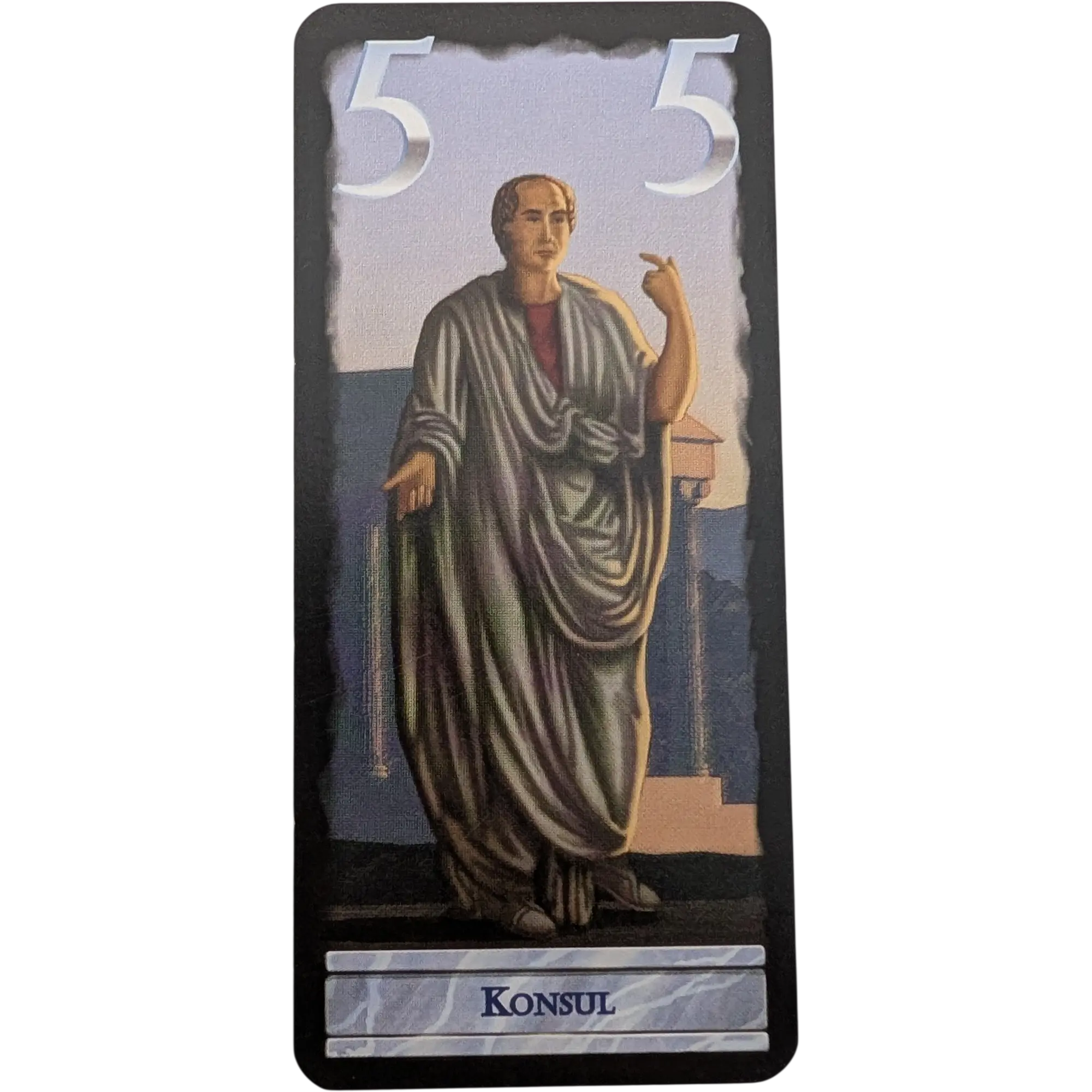 Kosmos Caesar & Cleopatra Ersatzteile Karte Caesar 5 Konsul