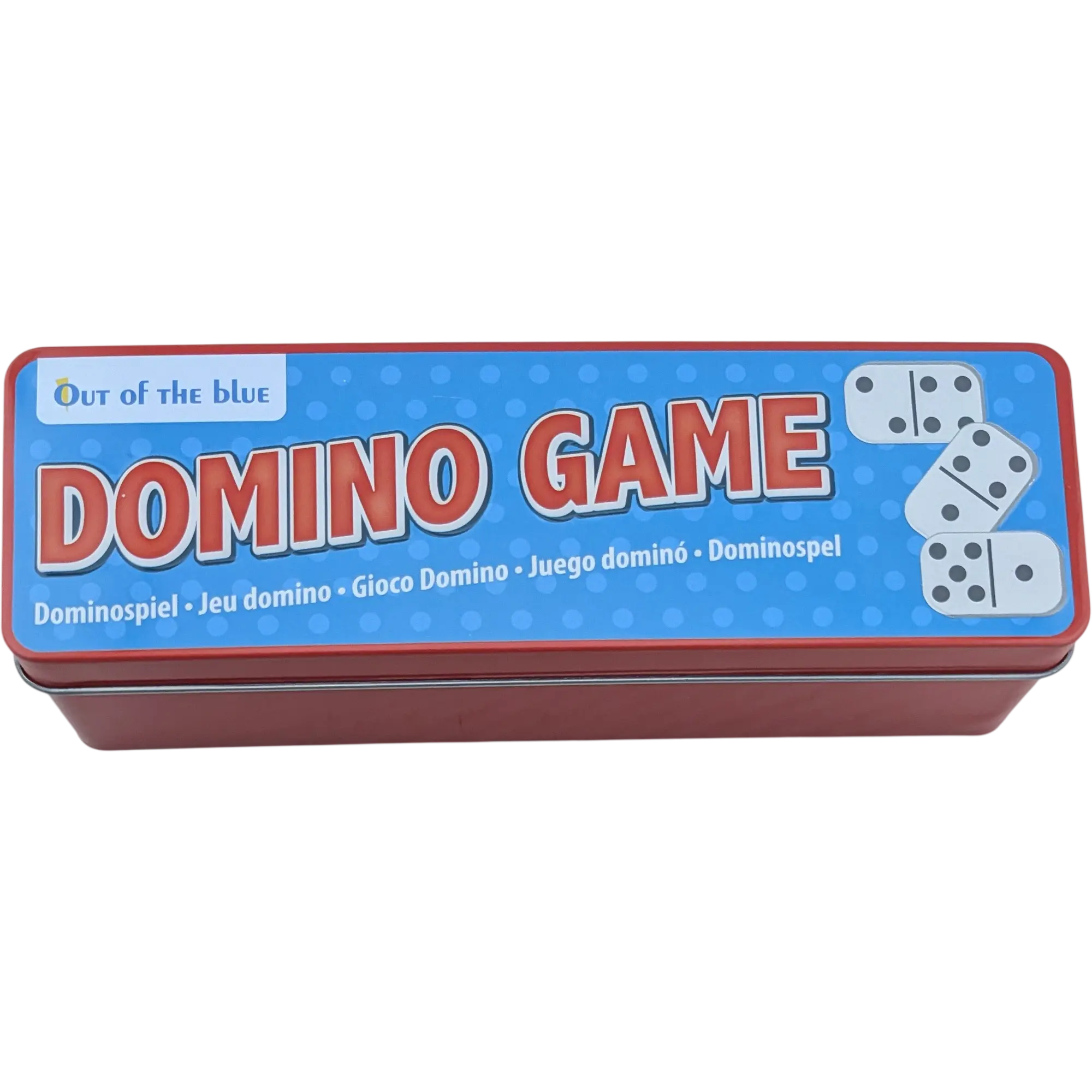 Out of the blue Domino Game in Metalldose 79/3883
