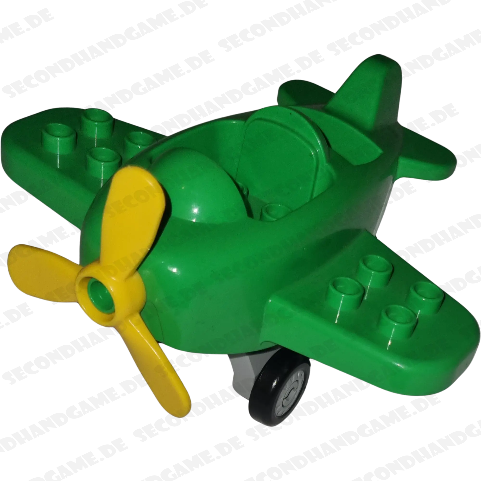 Lego Duplo Flugzeug Grün Gelb