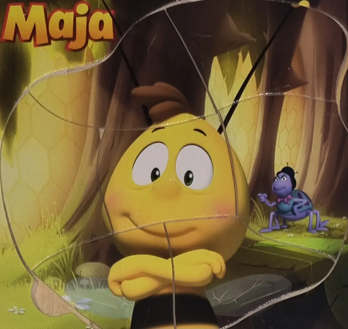 Eichhorn Holzpuzzle Biene Maja Willi 7 Teile