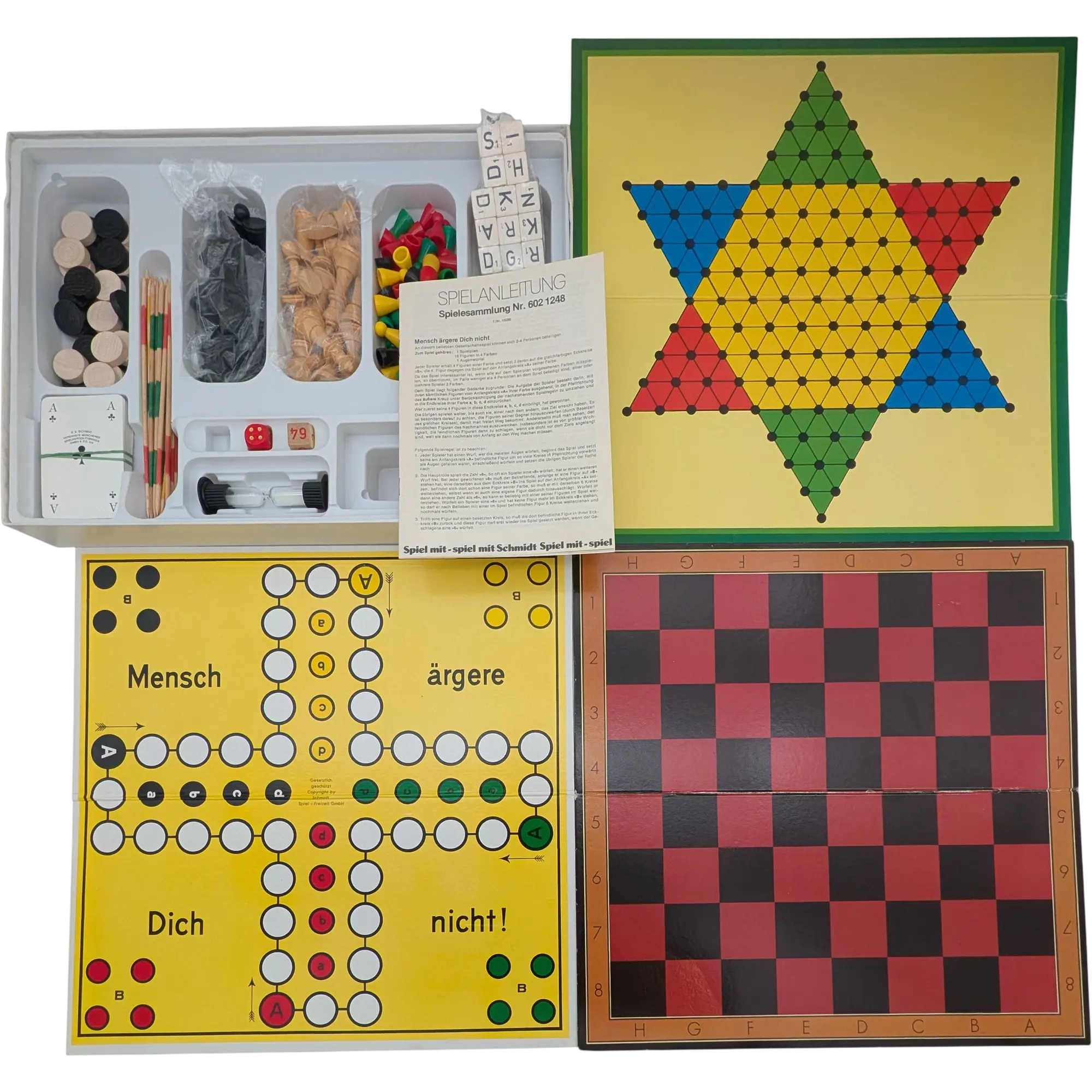 Schmidt Spielesammlung Inter Play extra Groß ideal für Senioren 61110020