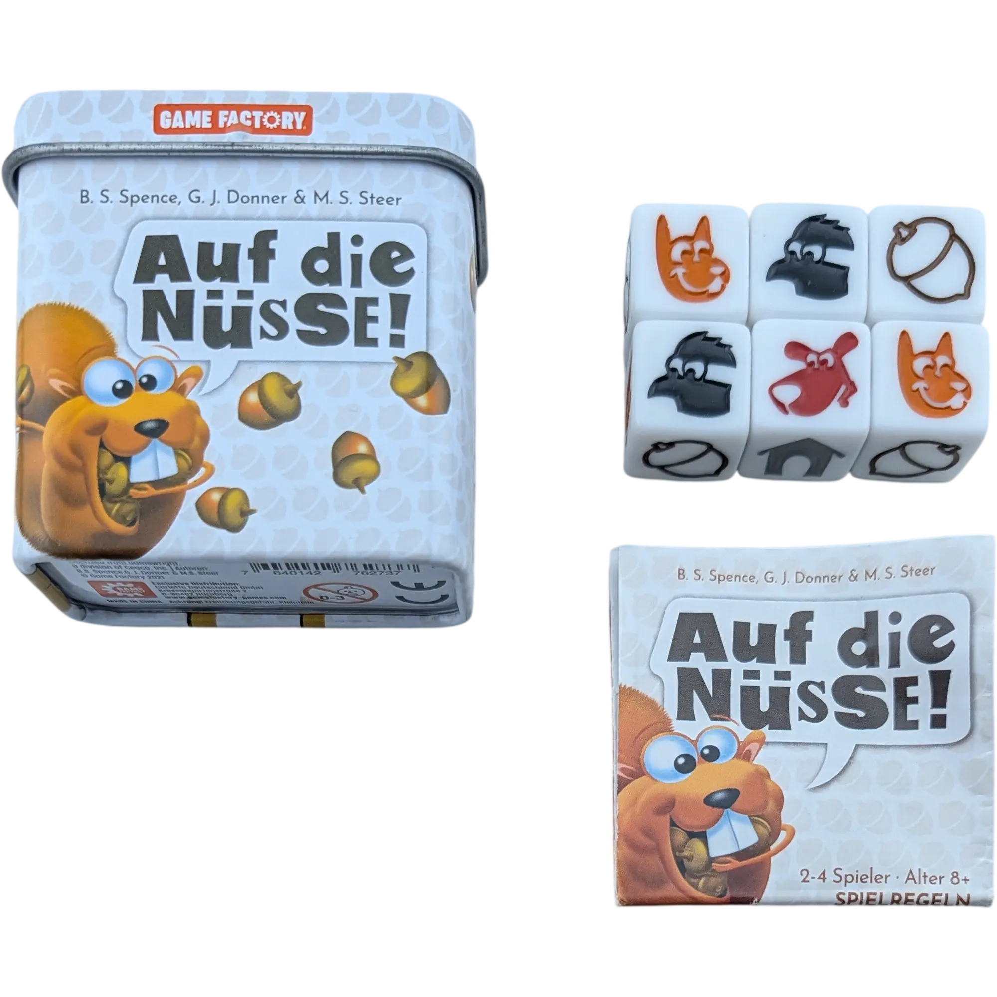 Game Factory Auf die Nüsse! Würfelspiel, Ansicht 3