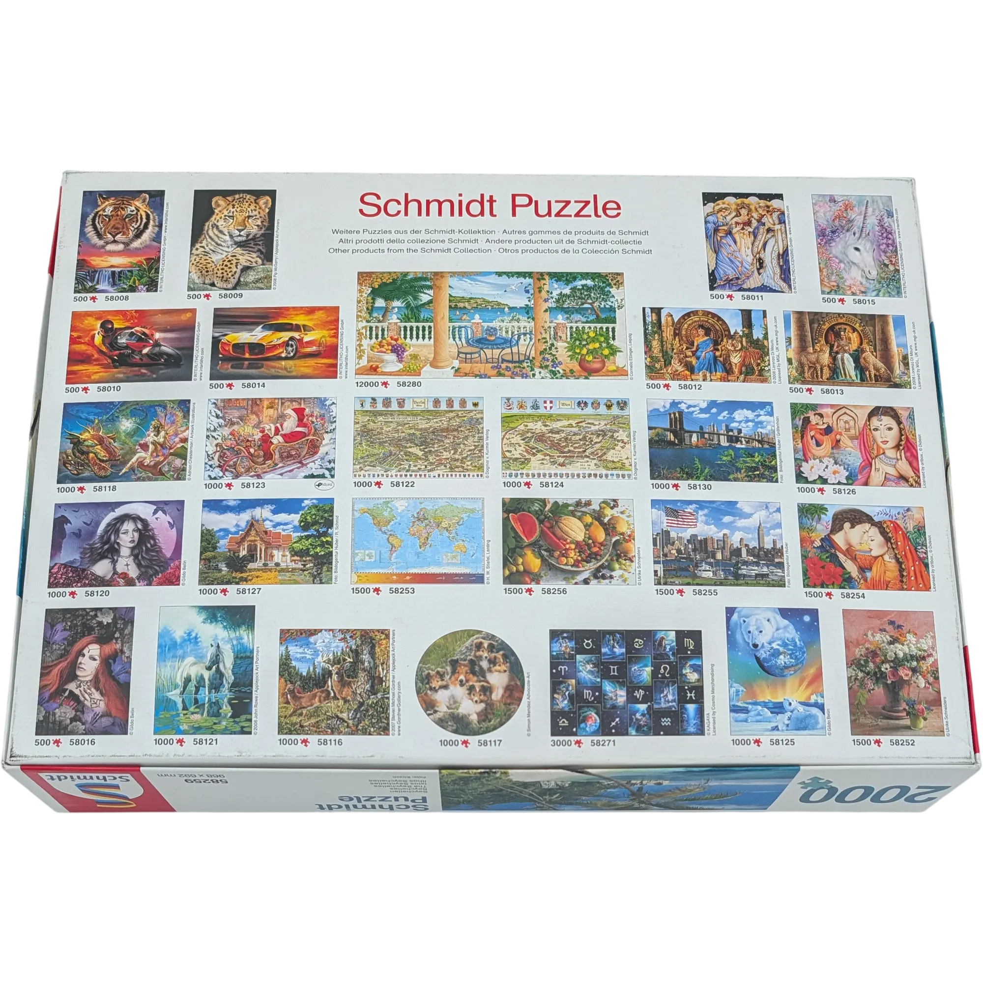 Schmidt Puzzle 2000 Teile 58259 Seychellen