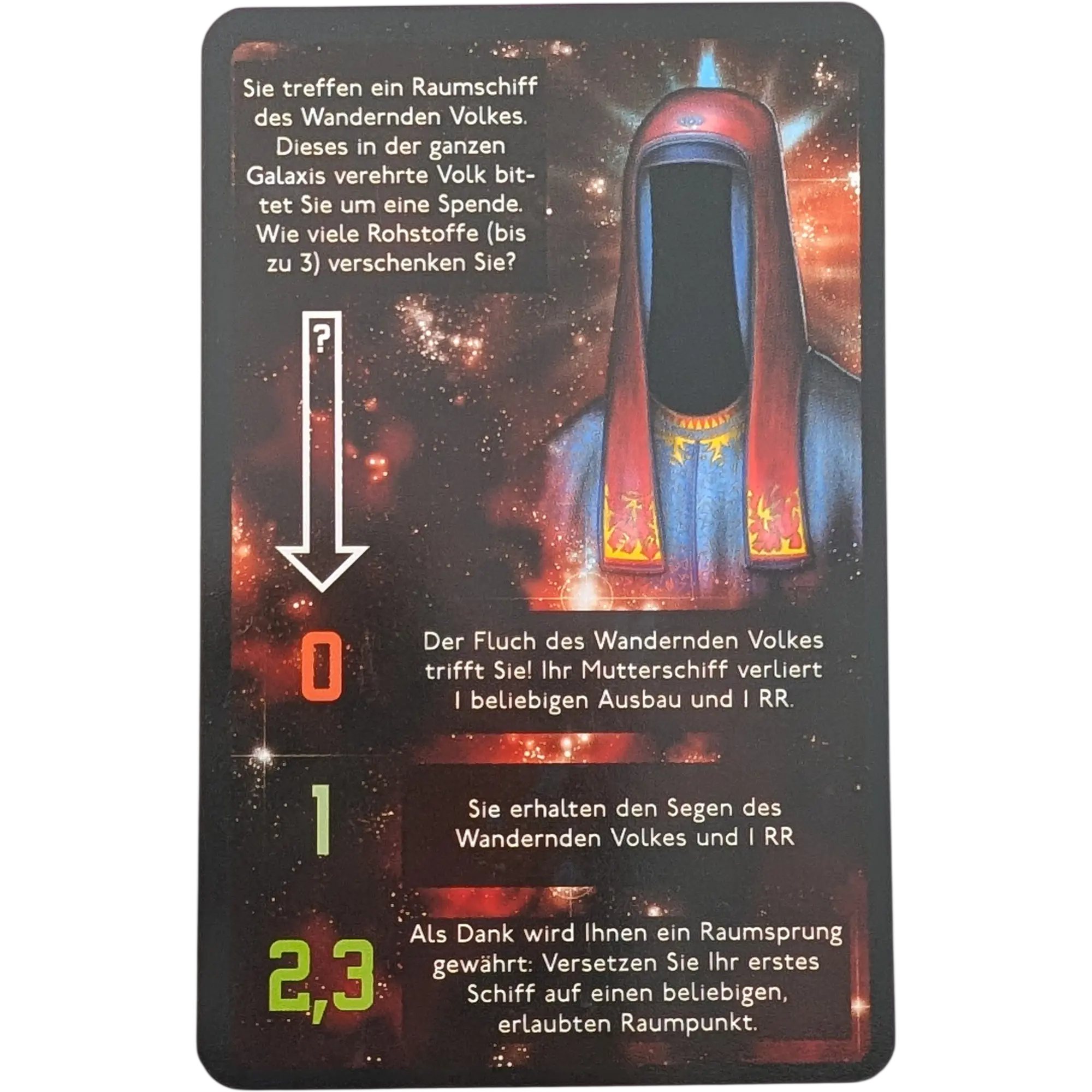 Kosmos Die Sternenfahrer von Catan Ersatzteil Begegnungskarte 29