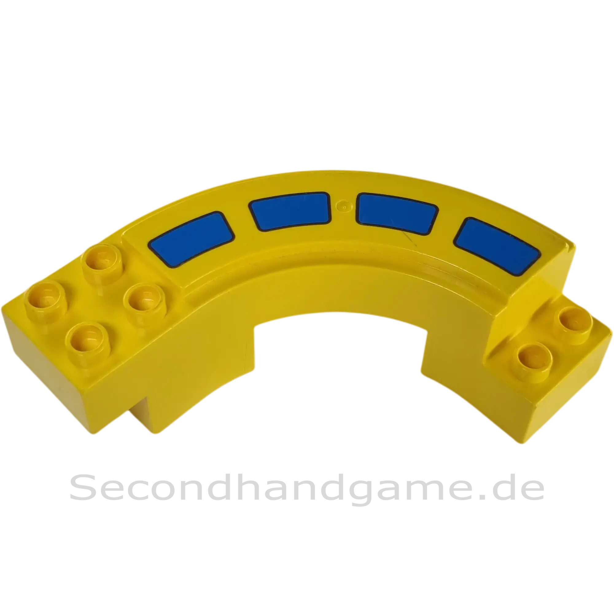 Lego Duplo 31205 Rennstrecke gebogene Kurve Gelb