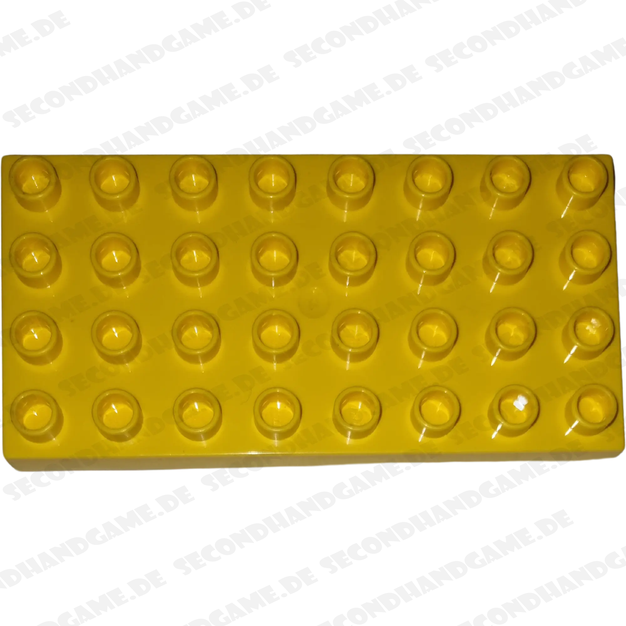 Lego Duplo Platte 4x8 Bauplatte Sonnengelb