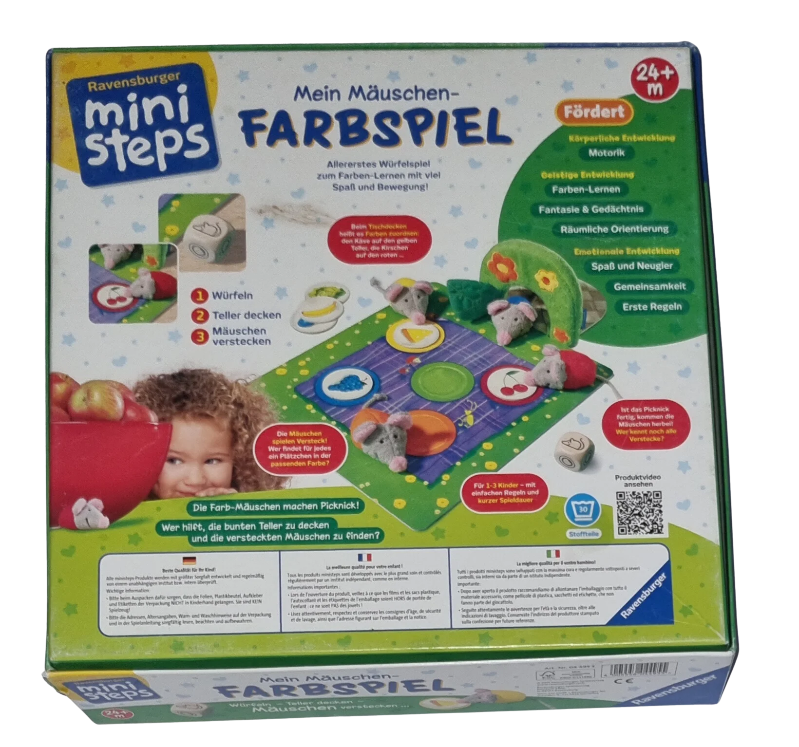 Ravensburger Ministeps Mein Mäuschen-Farbspiel