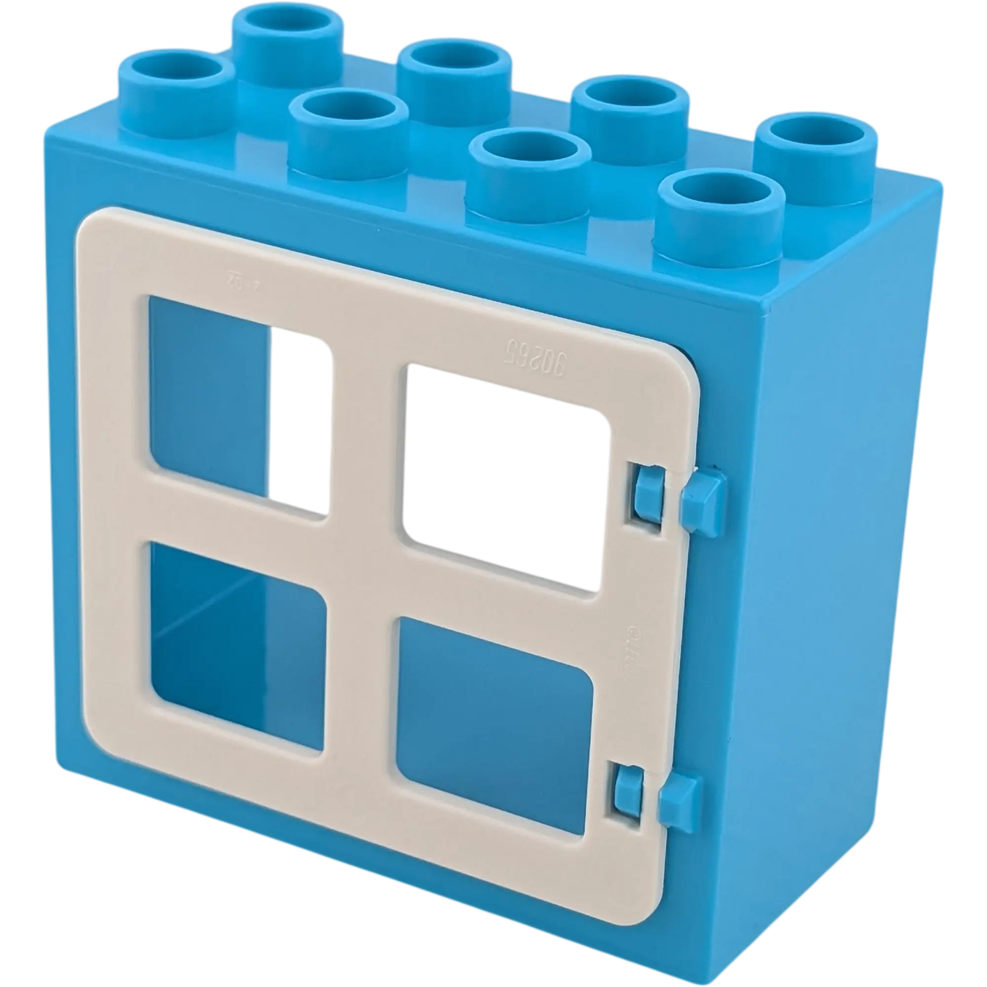 Lego Duplo 61649 Fenster 2x4 Azur Weiß