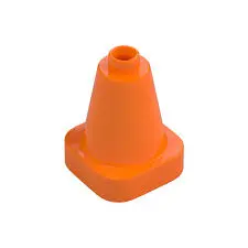 Lego Duplo 47408 Kegel Baustellenhütchen Orange B-Ware