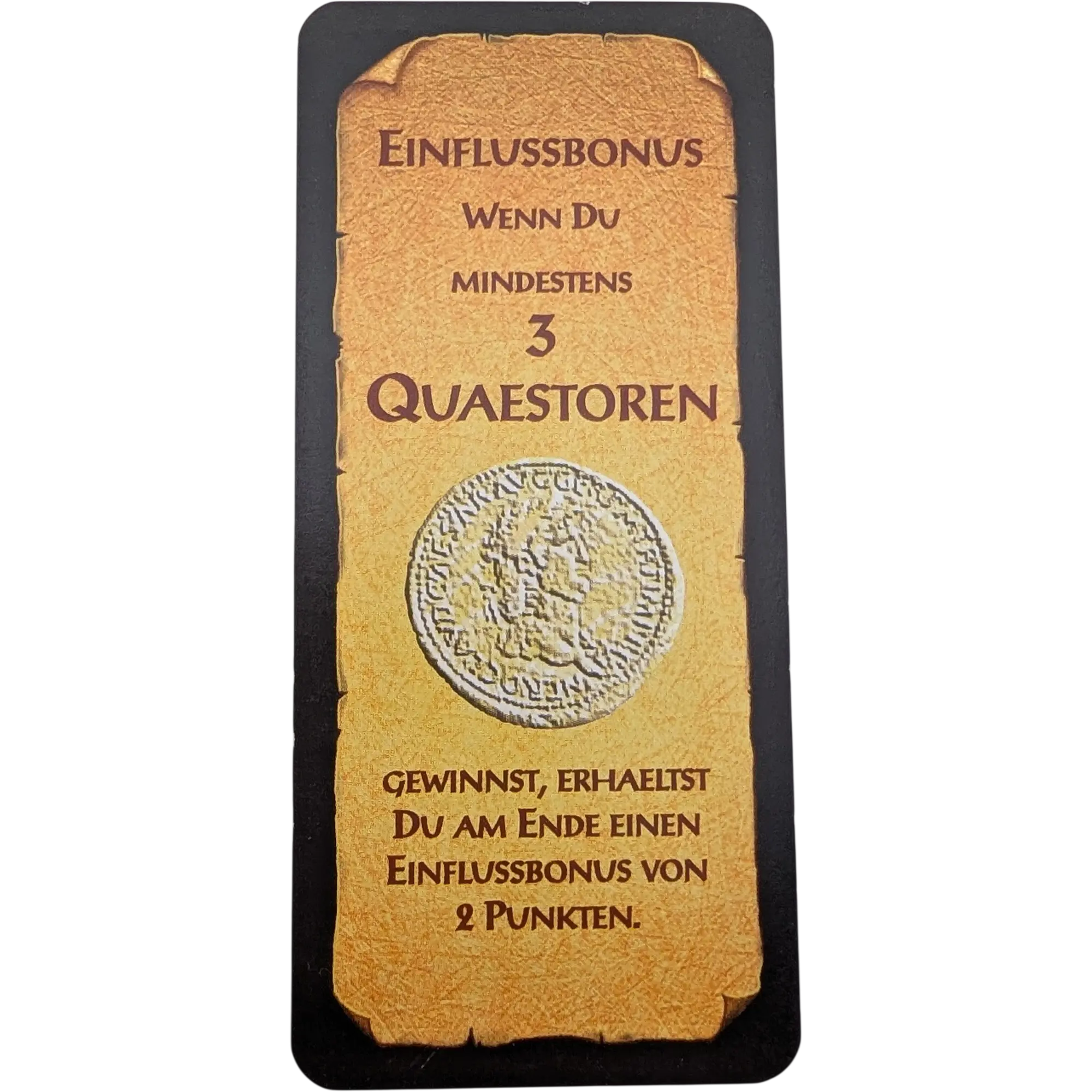 Kosmos Caesar & Cleopatra Ersatzteile Karte Einflussbonus 3 Quaestoren