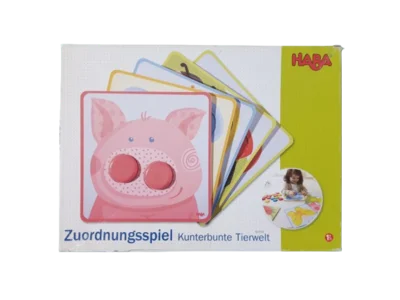 Haba Zuordnungsspiel Kunterbunte Tierwelt 301059