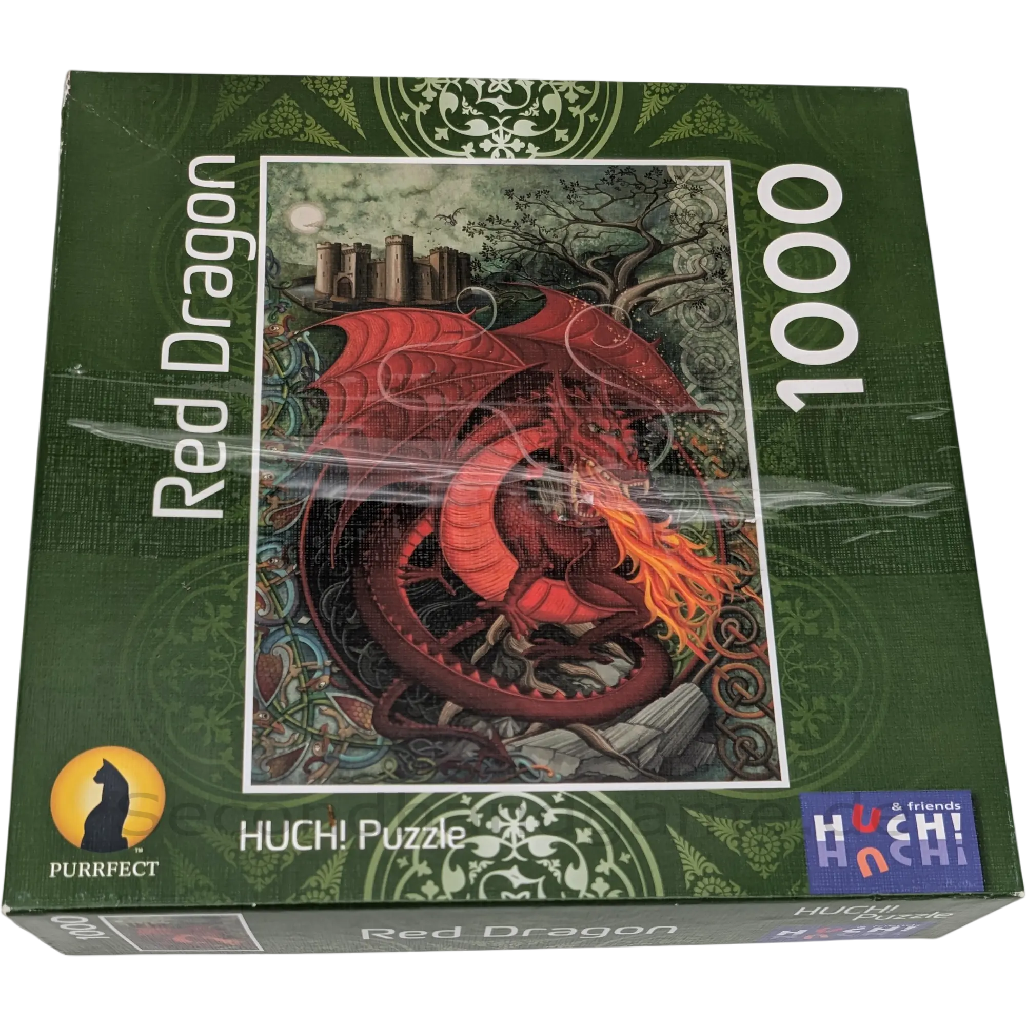 Huch & Friends Puzzle Red Dragon 1000 Teile, ab 14 Jahren